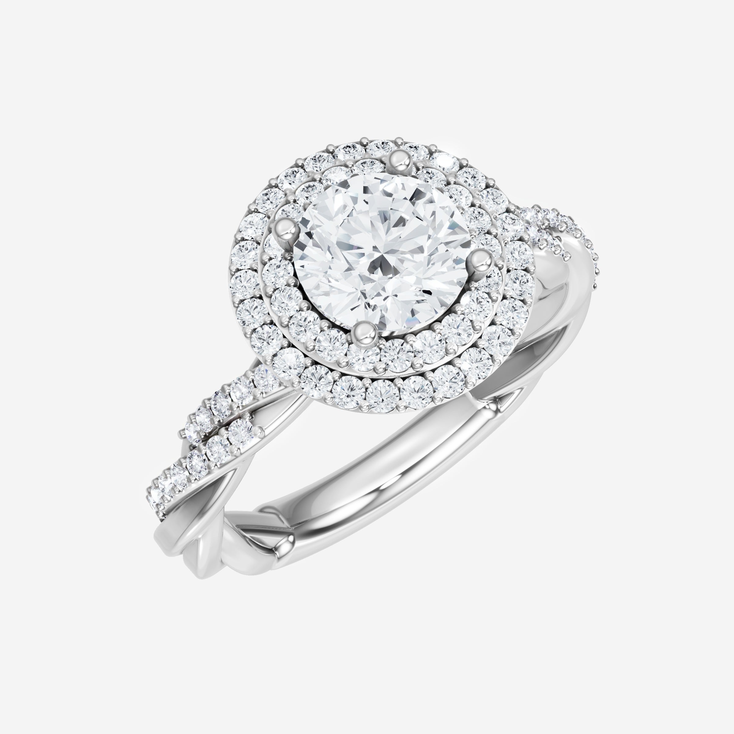 Round Brilliant Splendor Ring