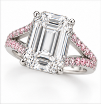 Ring three quarter view