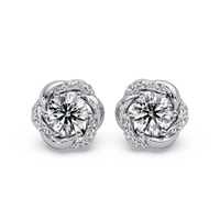 Pendientes tipo chaqueta con diamantes cultivados en laboratorio de 3,25 quilates