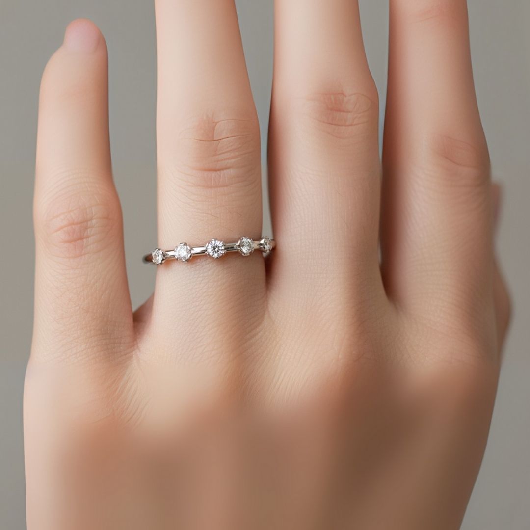 Five-Stone Lab Grown Diamond Ring