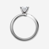 1.40CT Asscher Twilight Glow Lab Grown Diamond Solitaire Ring