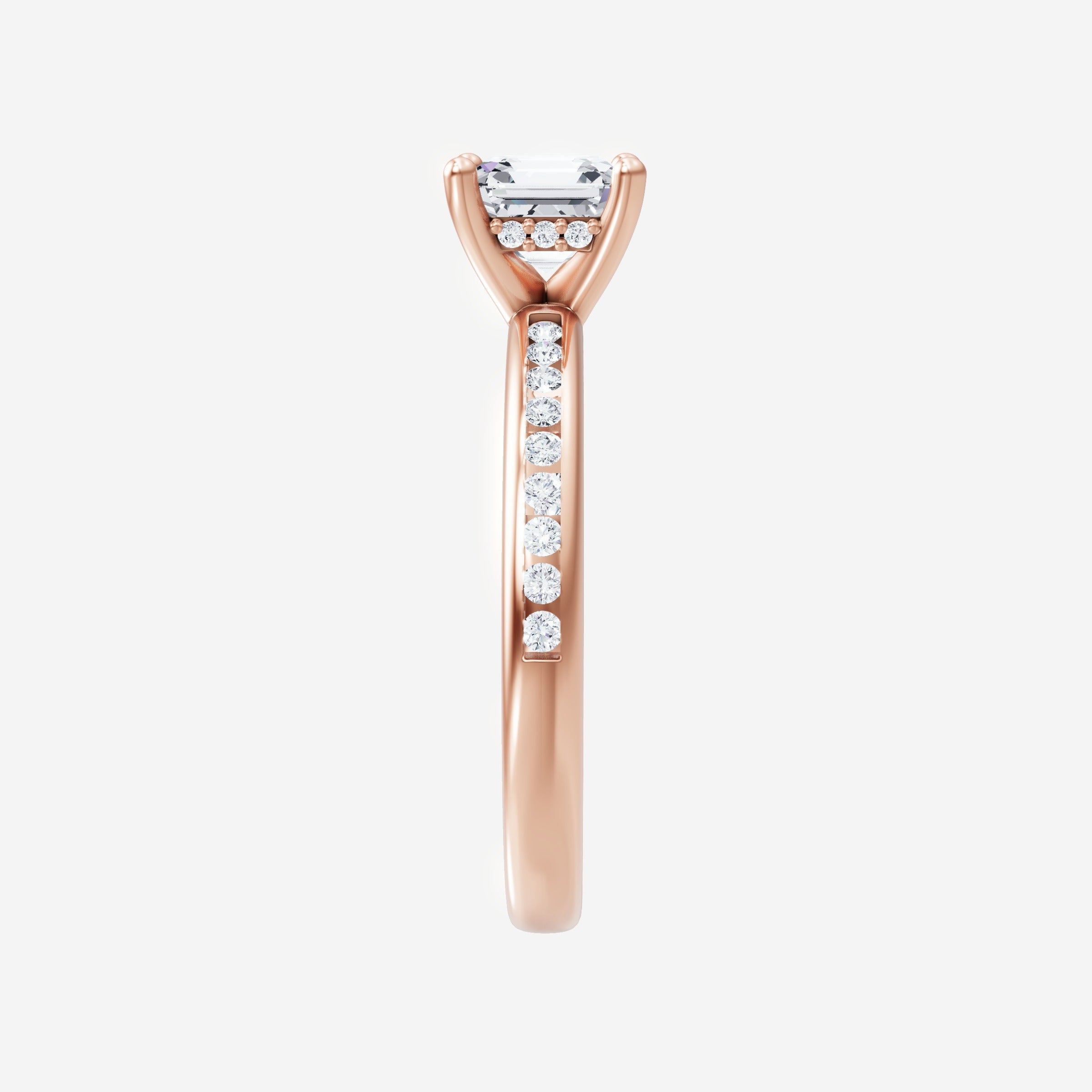 Asscher Dazzling Glam Ring