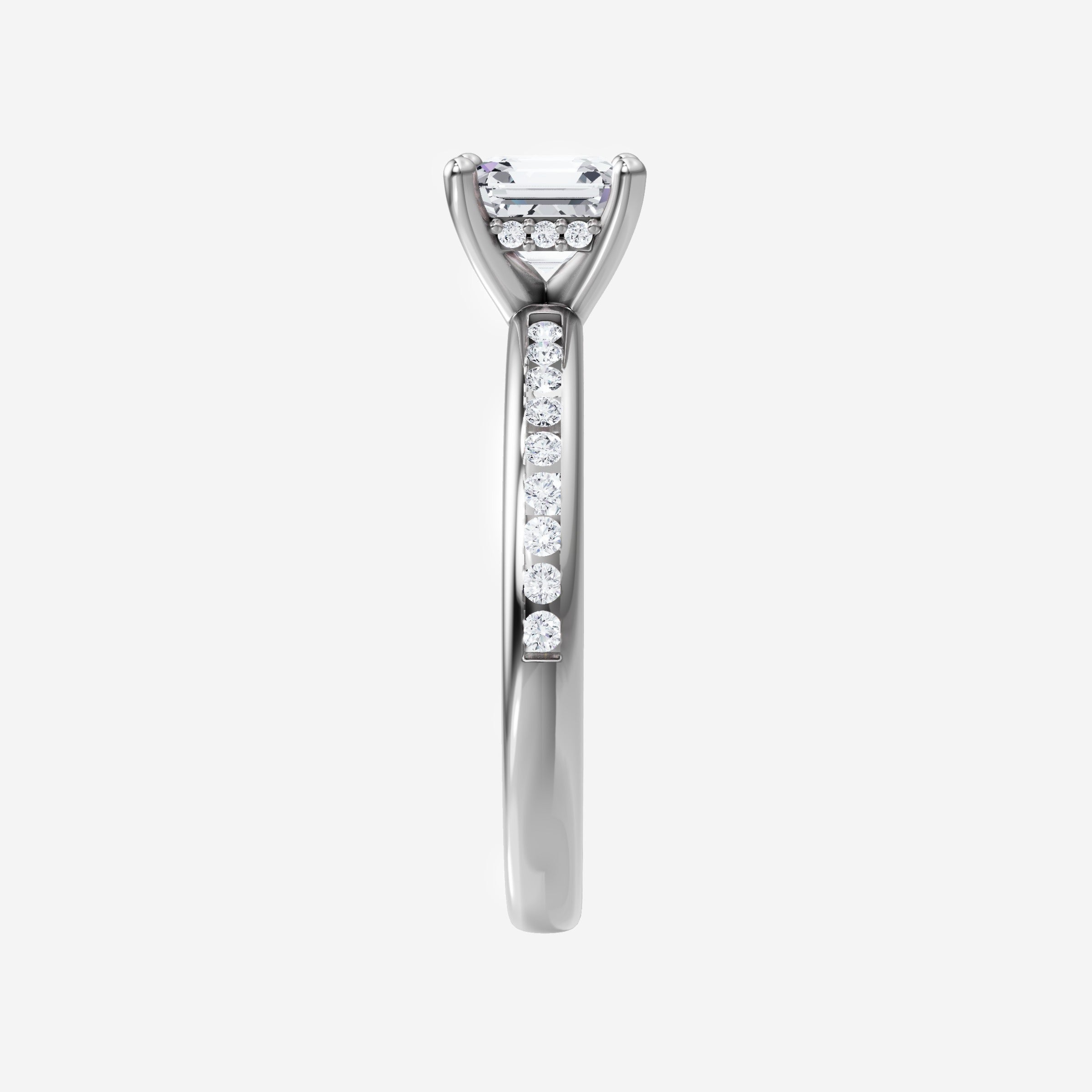 Asscher Dazzling Glam Ring