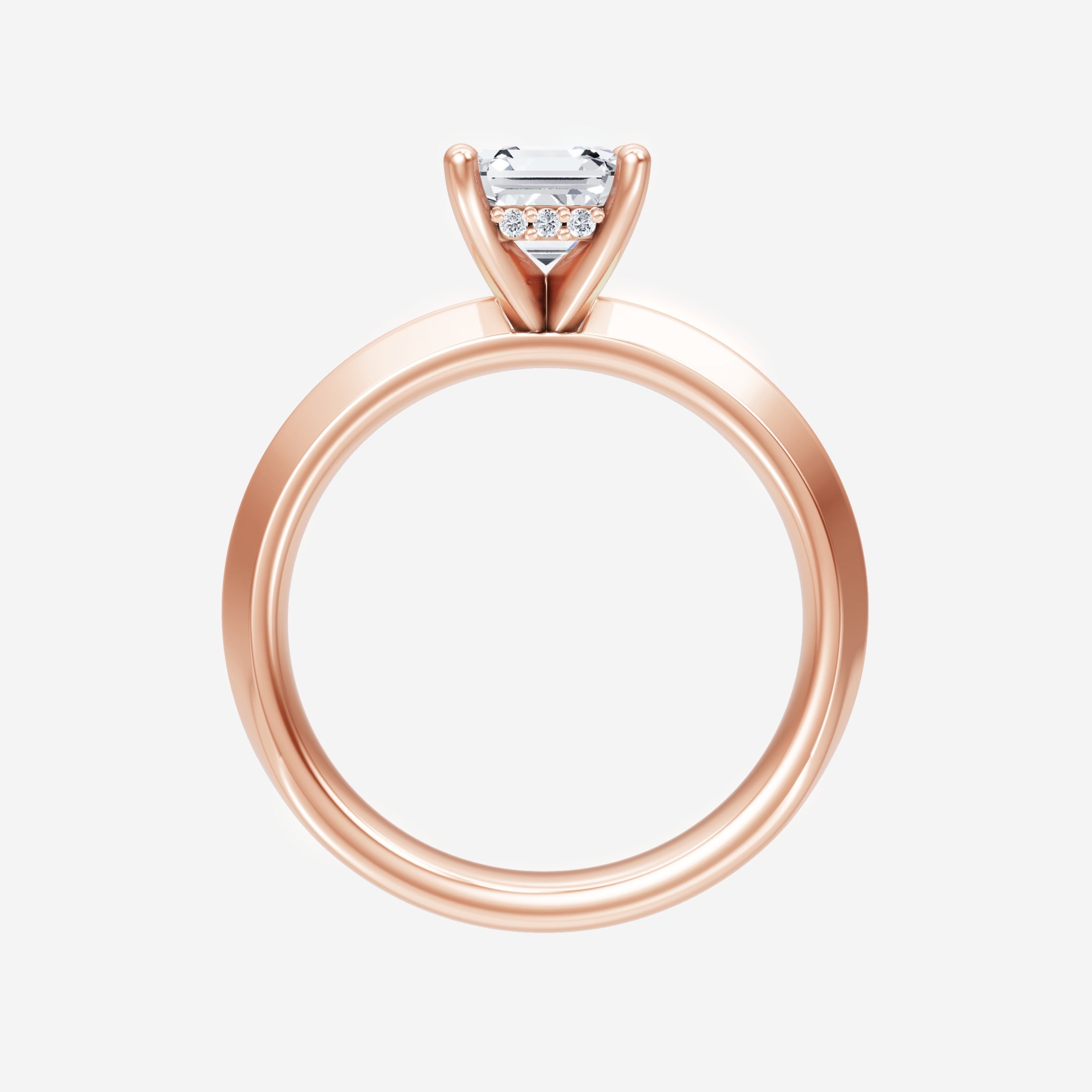 Asscher Artisan Ring