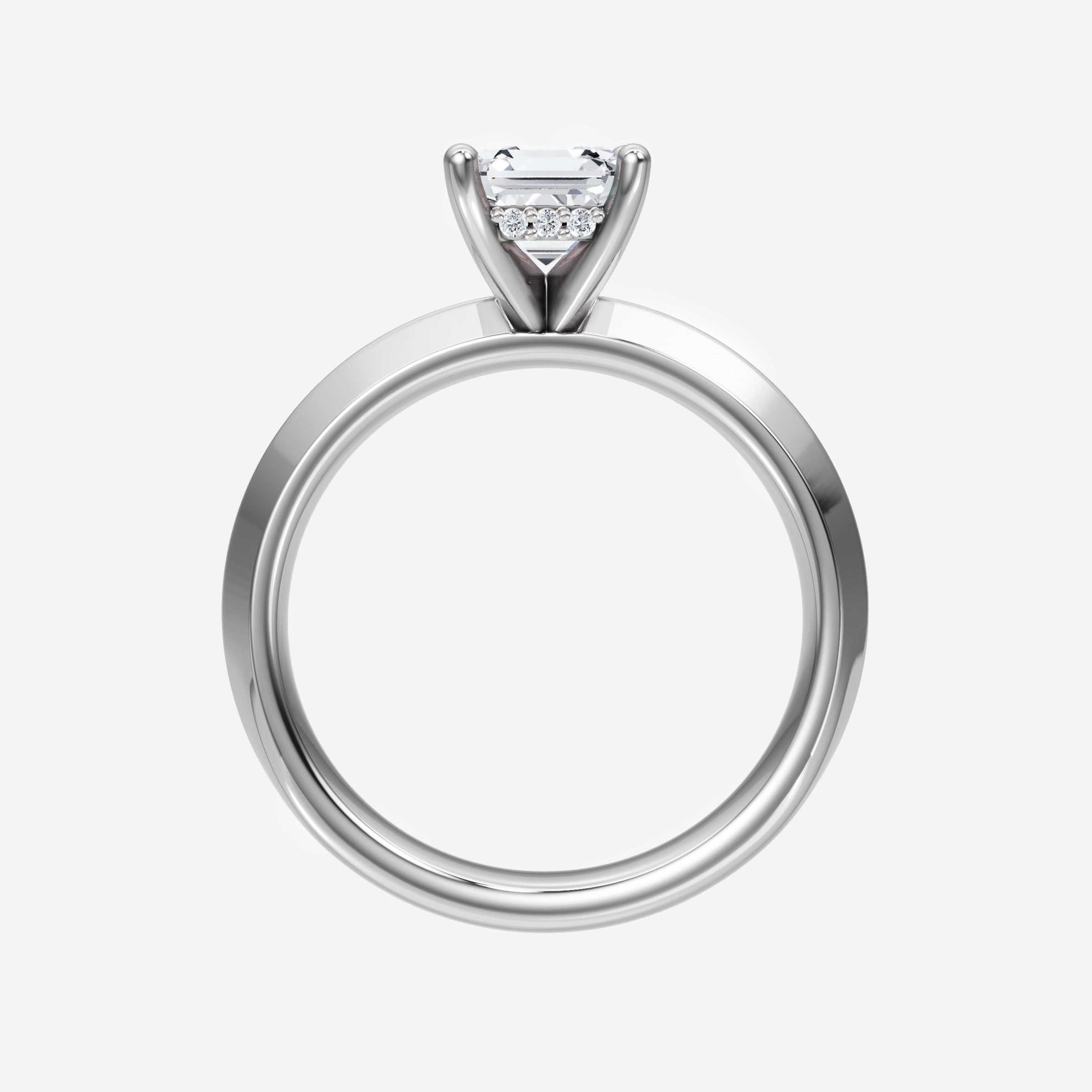 Asscher Artisan Ring