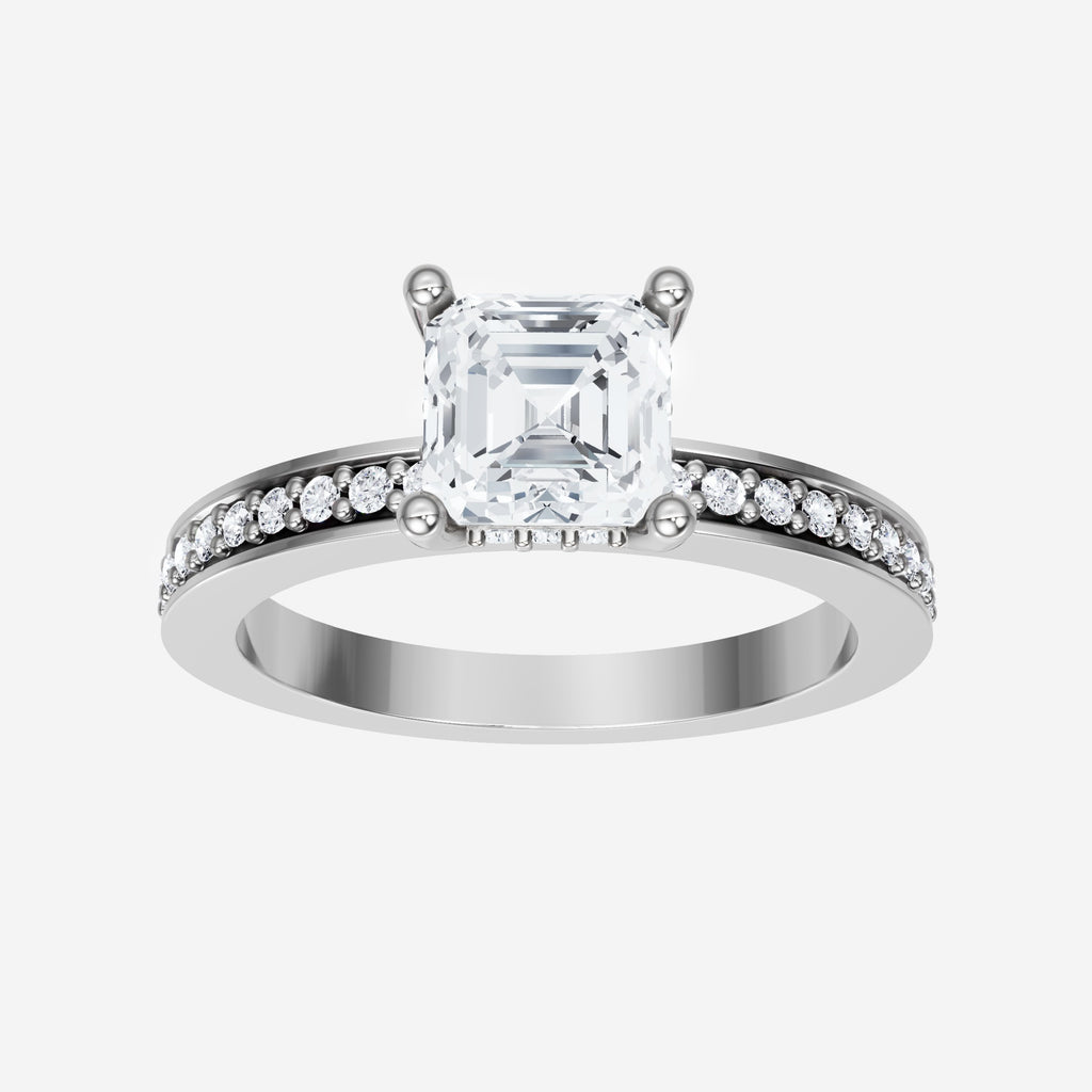 Anillo Twilight Twinkle de Asscher