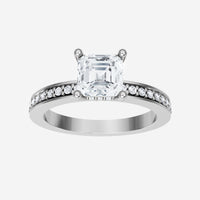 Anillo Twilight Twinkle de Asscher