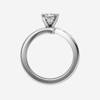 1.40 CT Cushion Timeless Micro Halo Ring IGI Certified