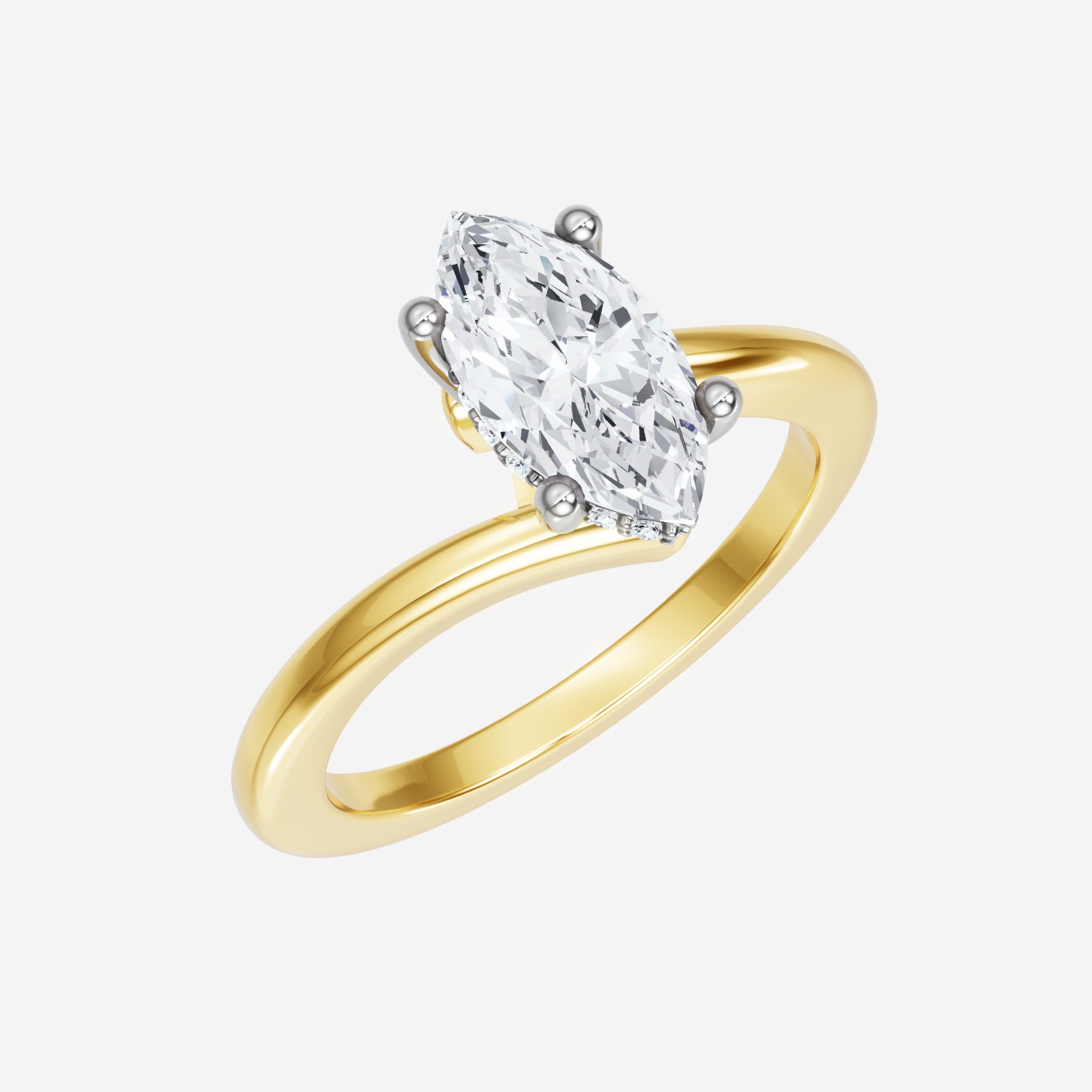 Marquise Wanderlust 1.00 CT Lab Grown Diamond Ring