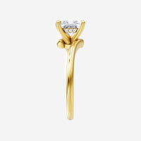 1.40CT Princess Trendy Halo Lab Grown Diamond Ring