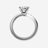 1.40CT Princess Trendy Halo Lab Grown Diamond Ring