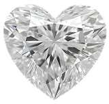 Heart diamond