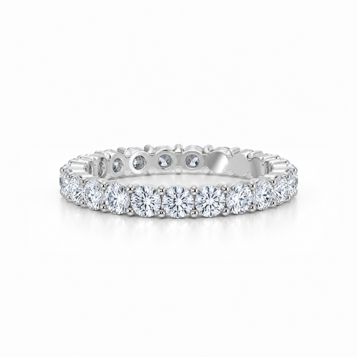 IGI Lab Grown Diamond Eternity Band (1ct-2ct)