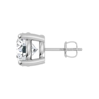 Certified Single Stud Lab Grown Diamond Earring (0.50 CT-2.00 CT)