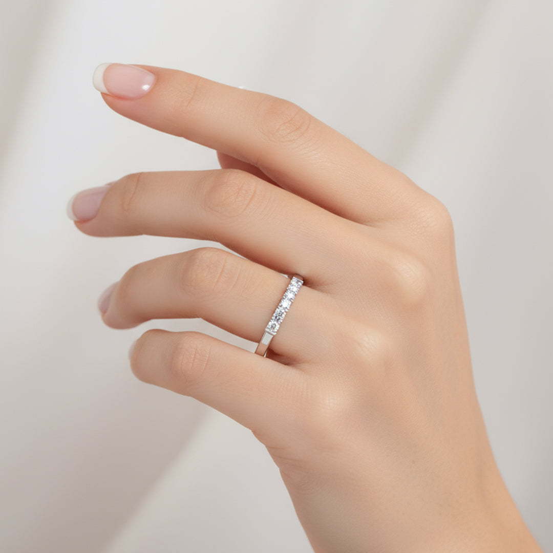 Lab Grown Diamond Bar Band