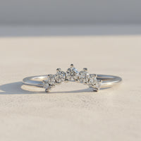 Lab Grown Diamond Crown Ring