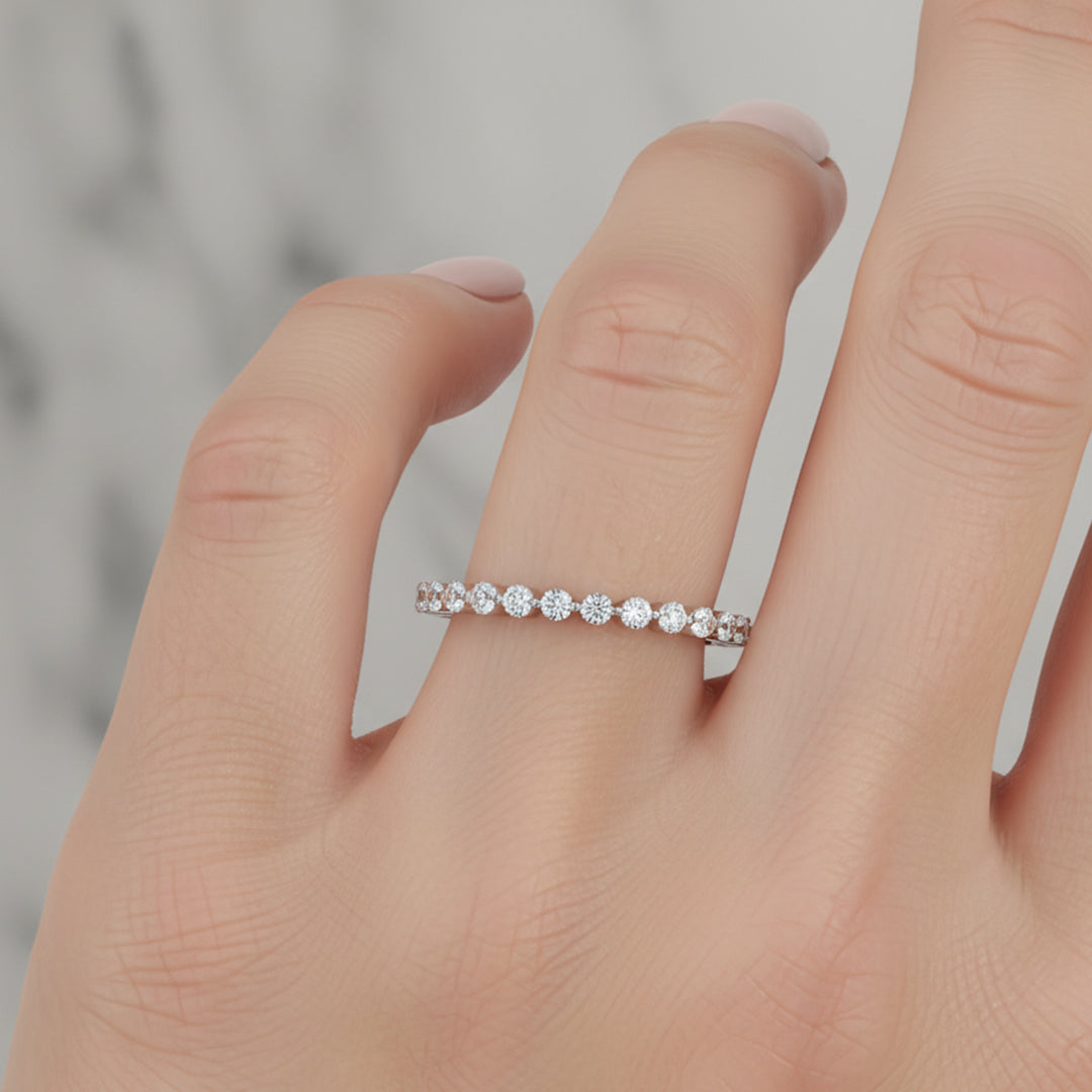 Lab Grown Diamond Eternity Band