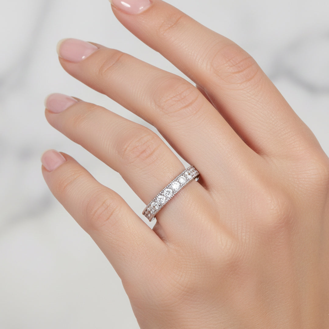 Lab Grown Diamond Eternity Band