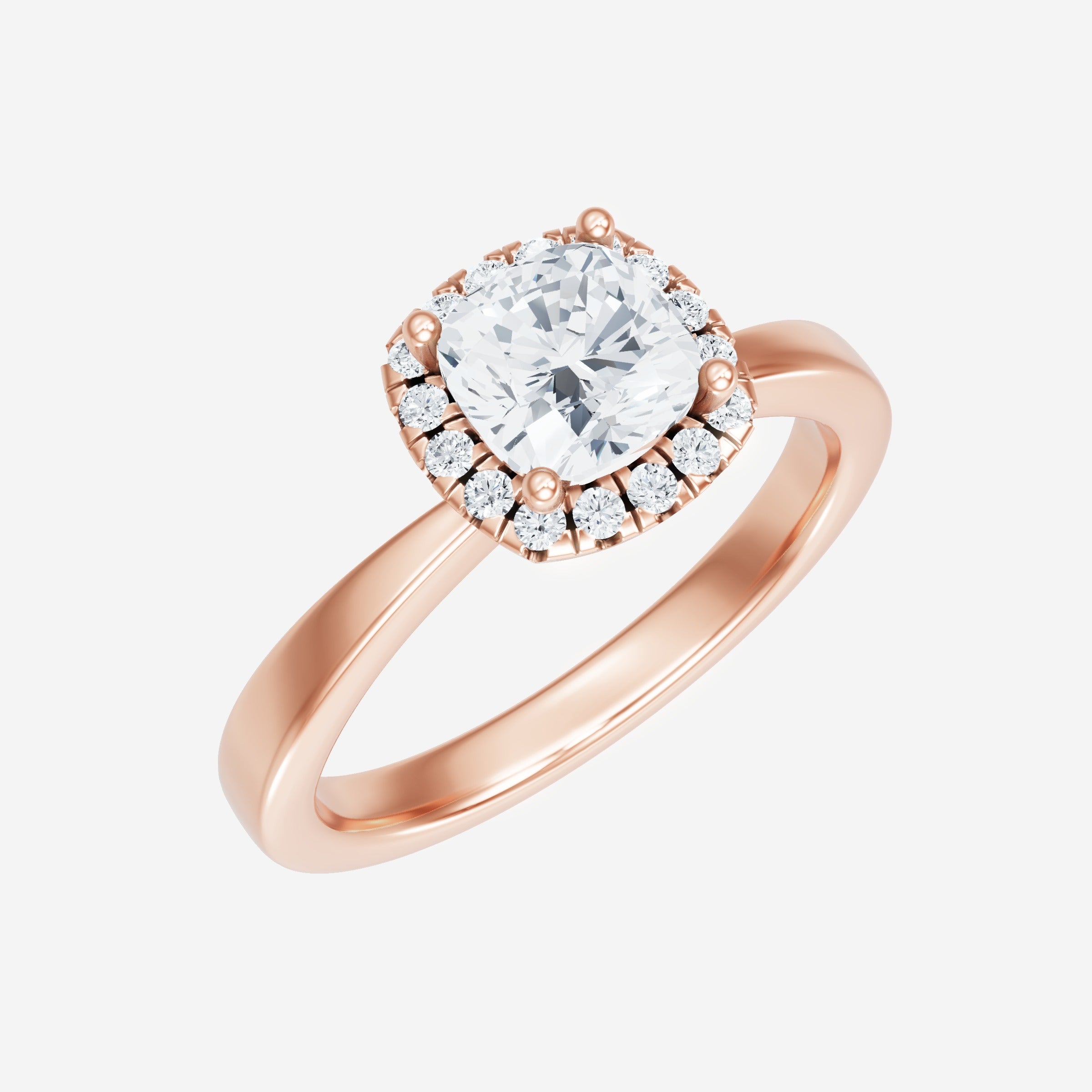 Cushion Shining Destiny Ring