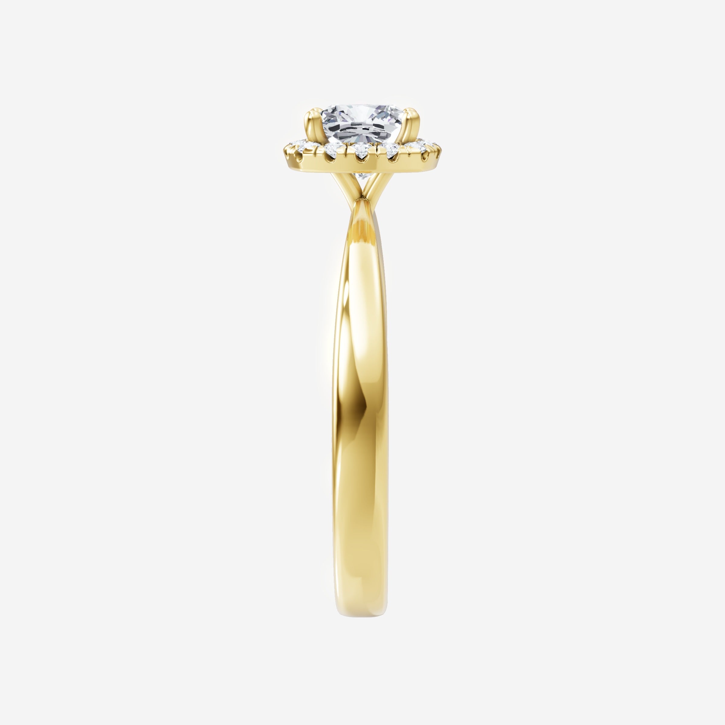 Cushion Shining Destiny Ring
