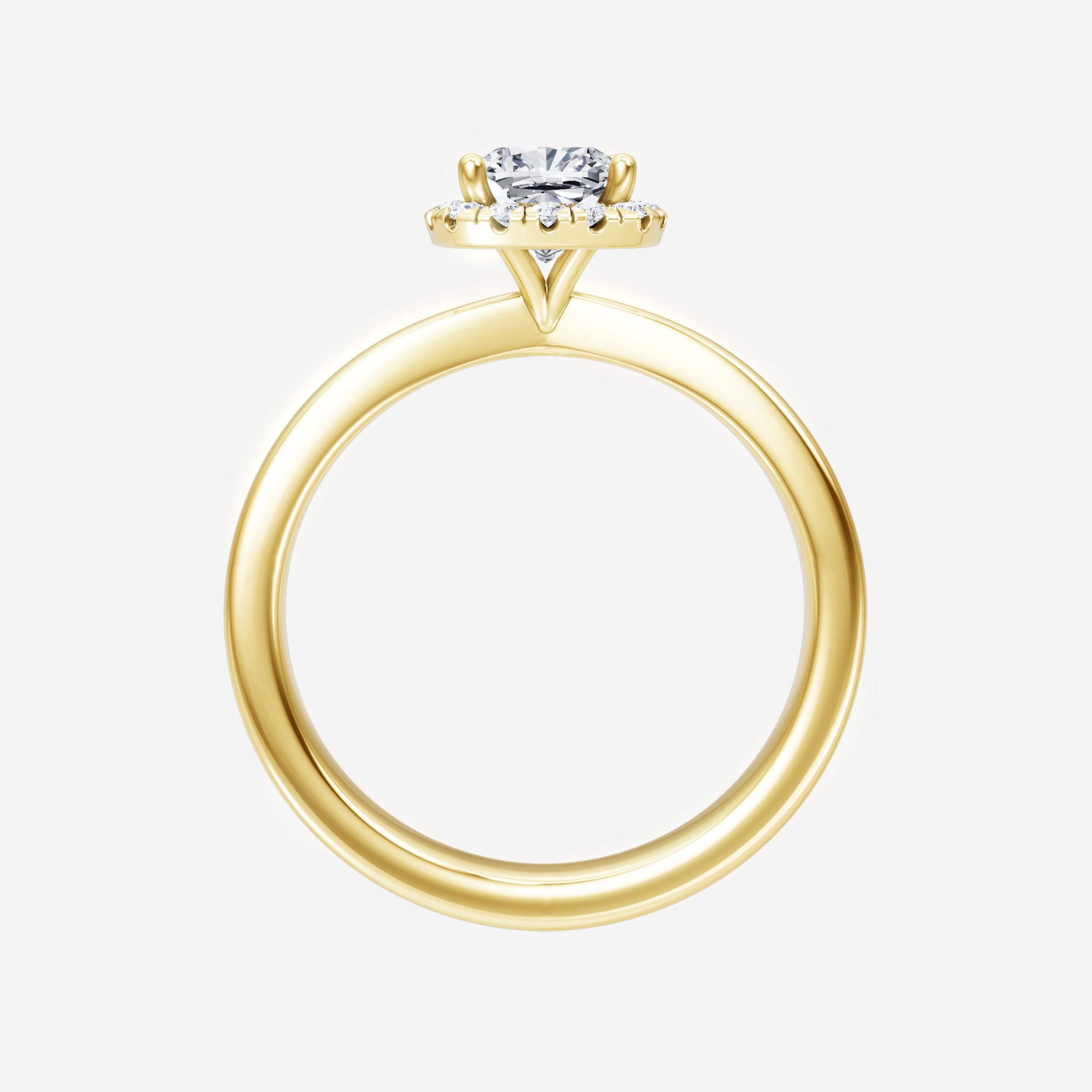 Cushion Shining Destiny Ring