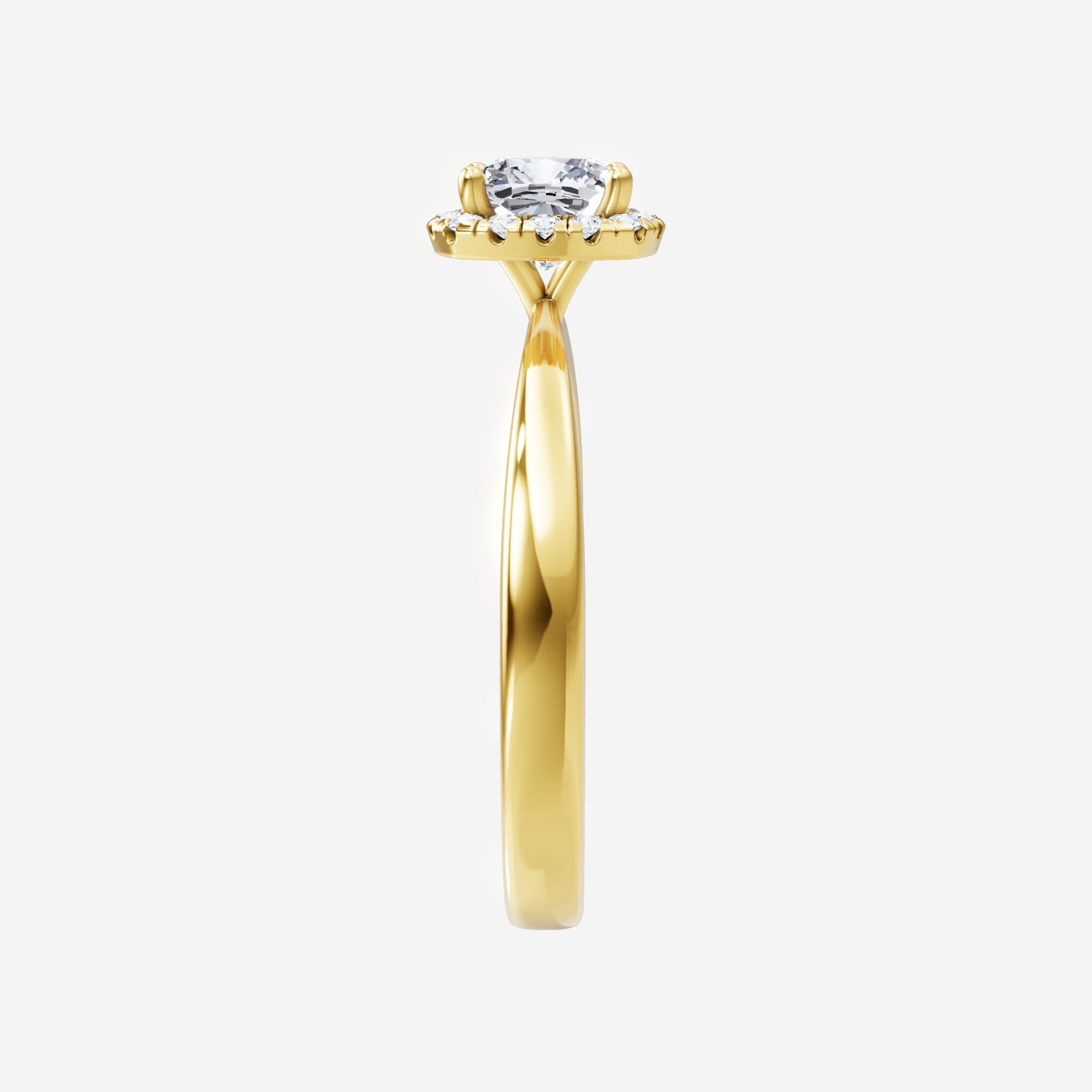Cushion Shining Destiny Ring