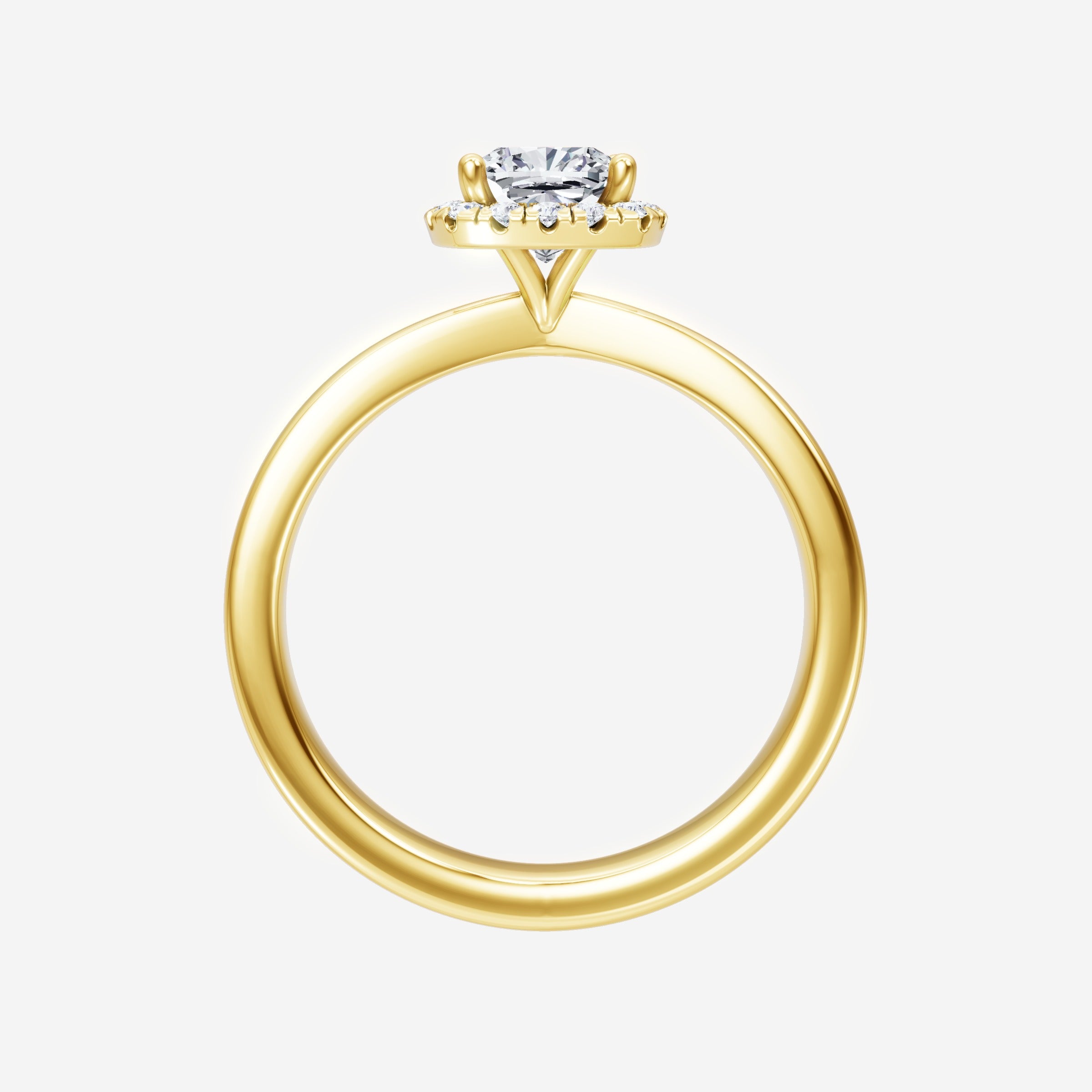 Cushion Shining Destiny Ring