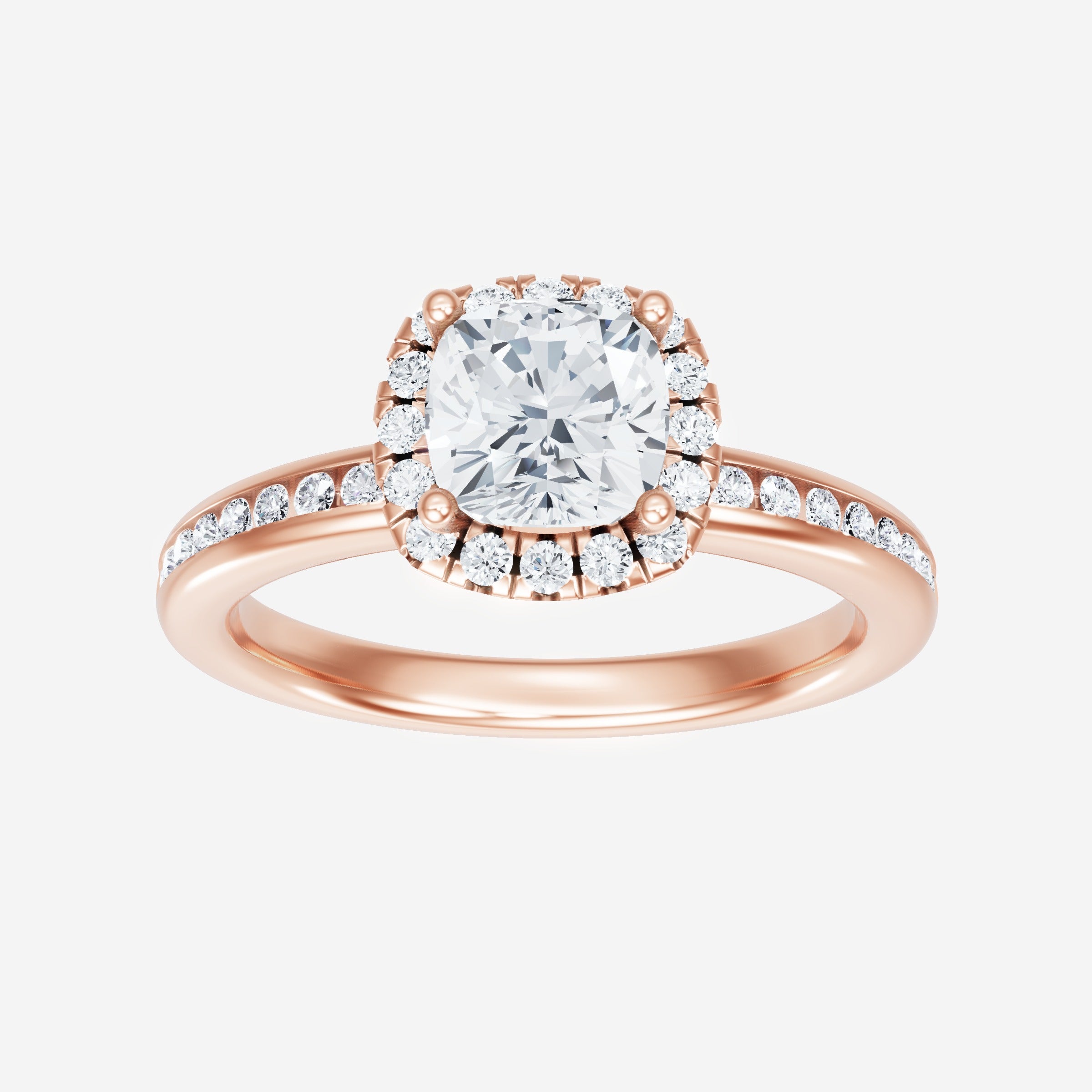 Cushion Shining Destiny Ring