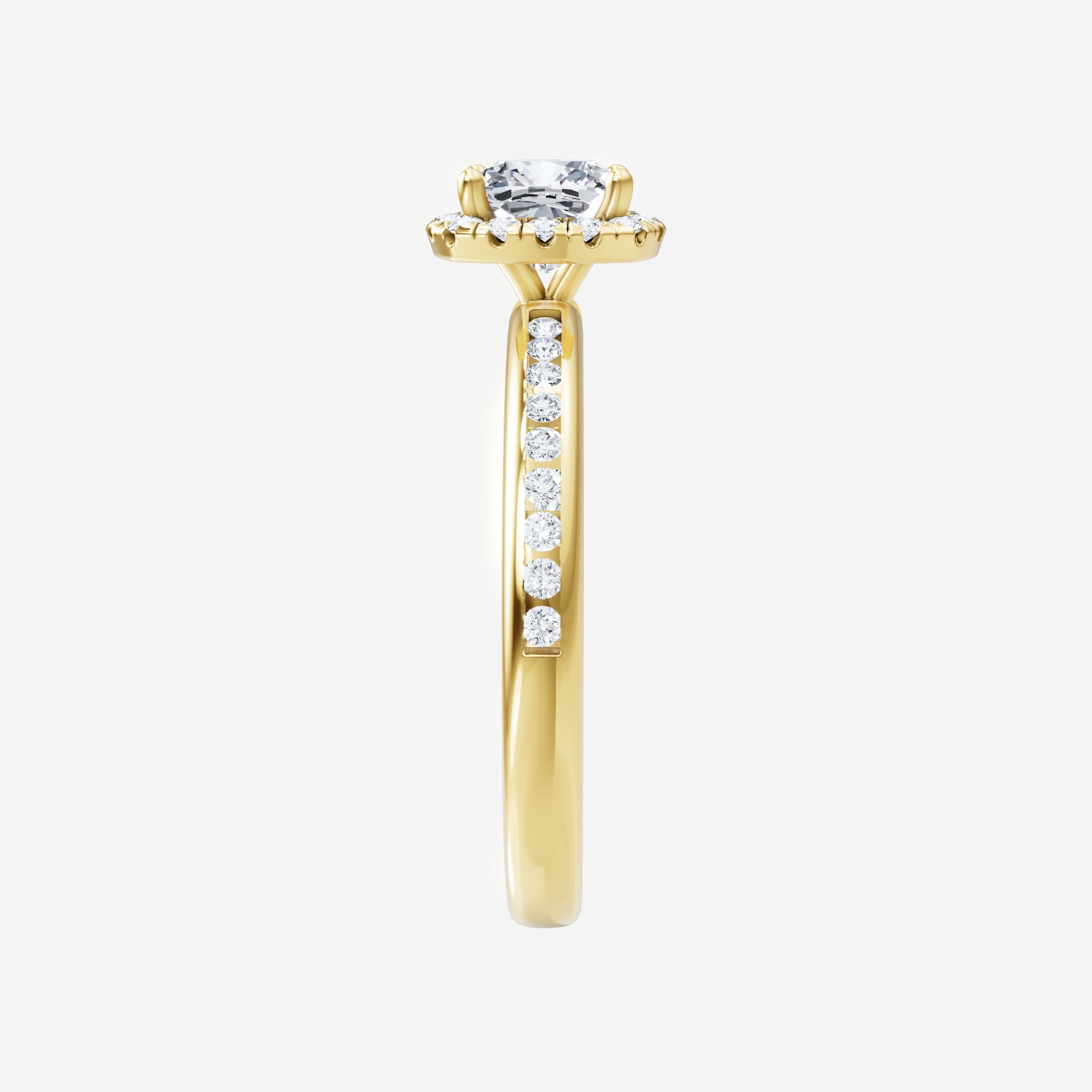 Cushion Shining Destiny Ring
