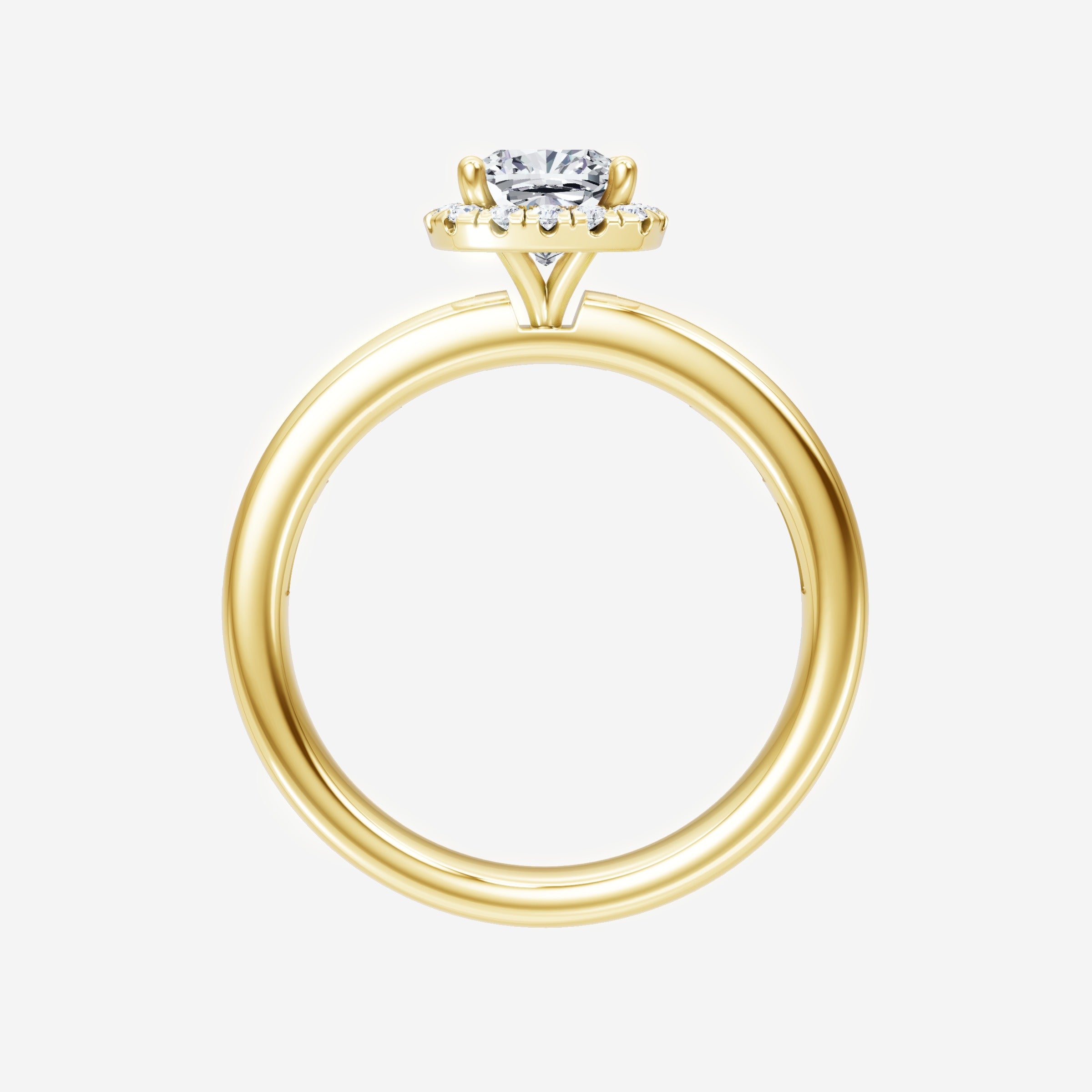 Cushion Shining Destiny Ring