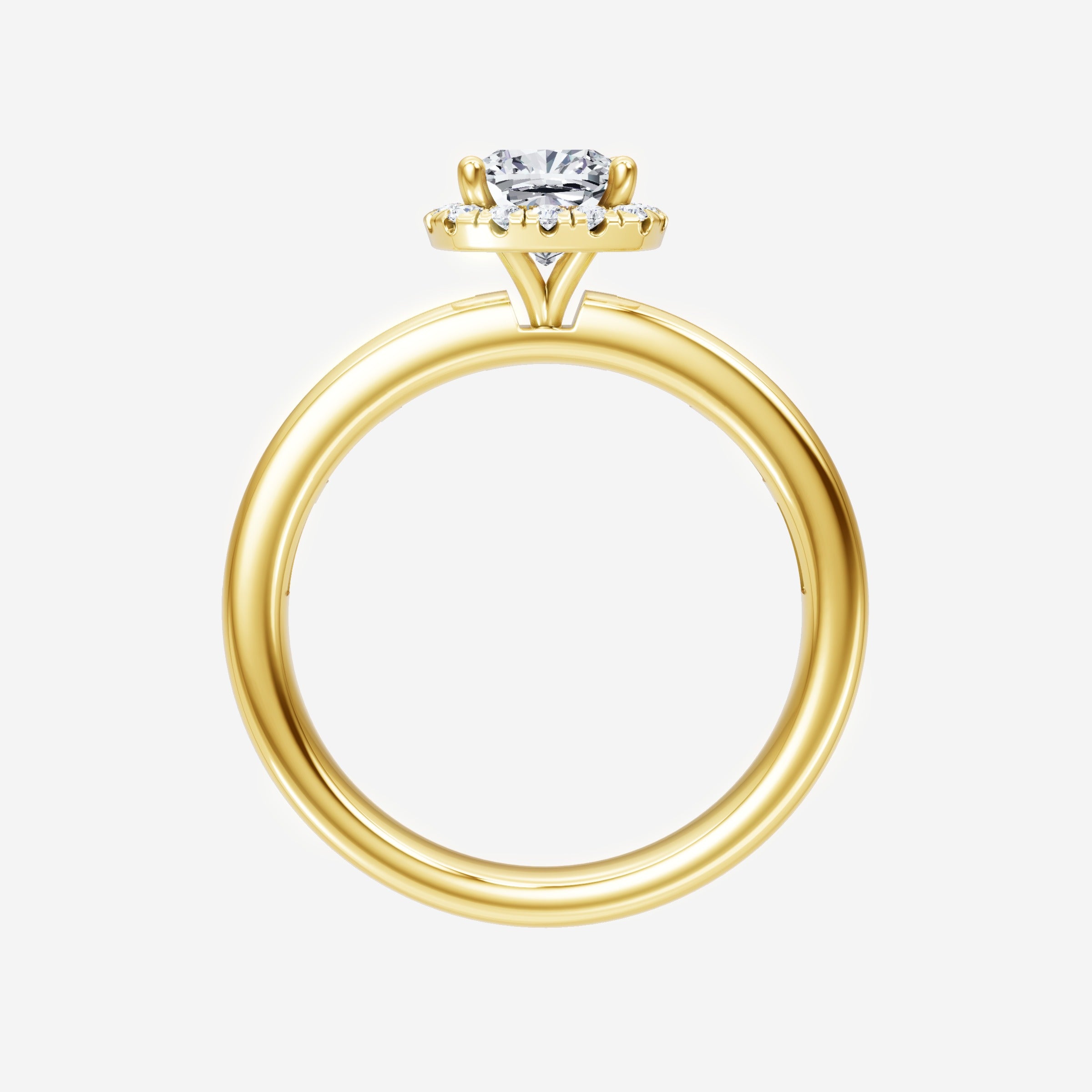 Cushion Shining Destiny Ring