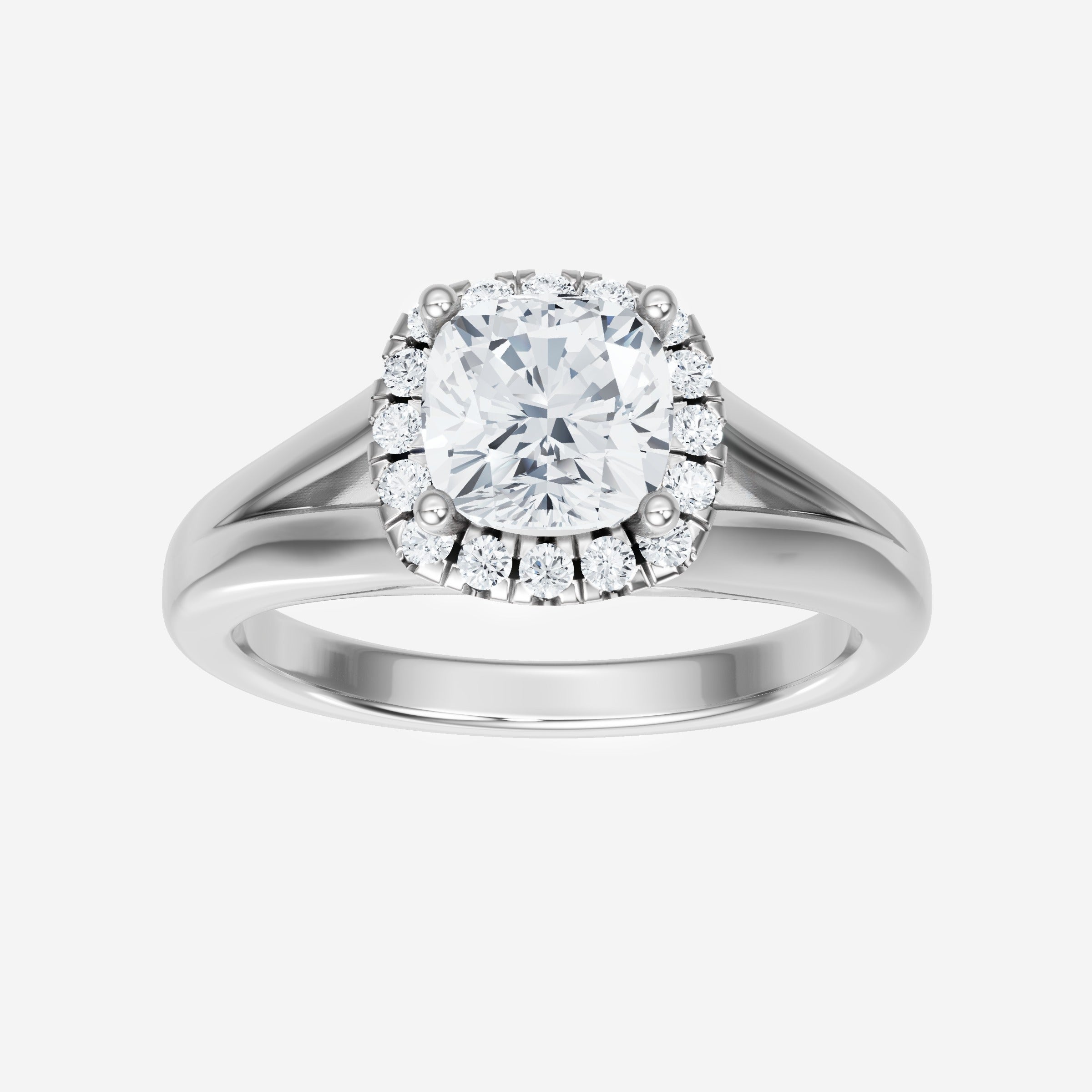 Cushion Shining Destiny Ring