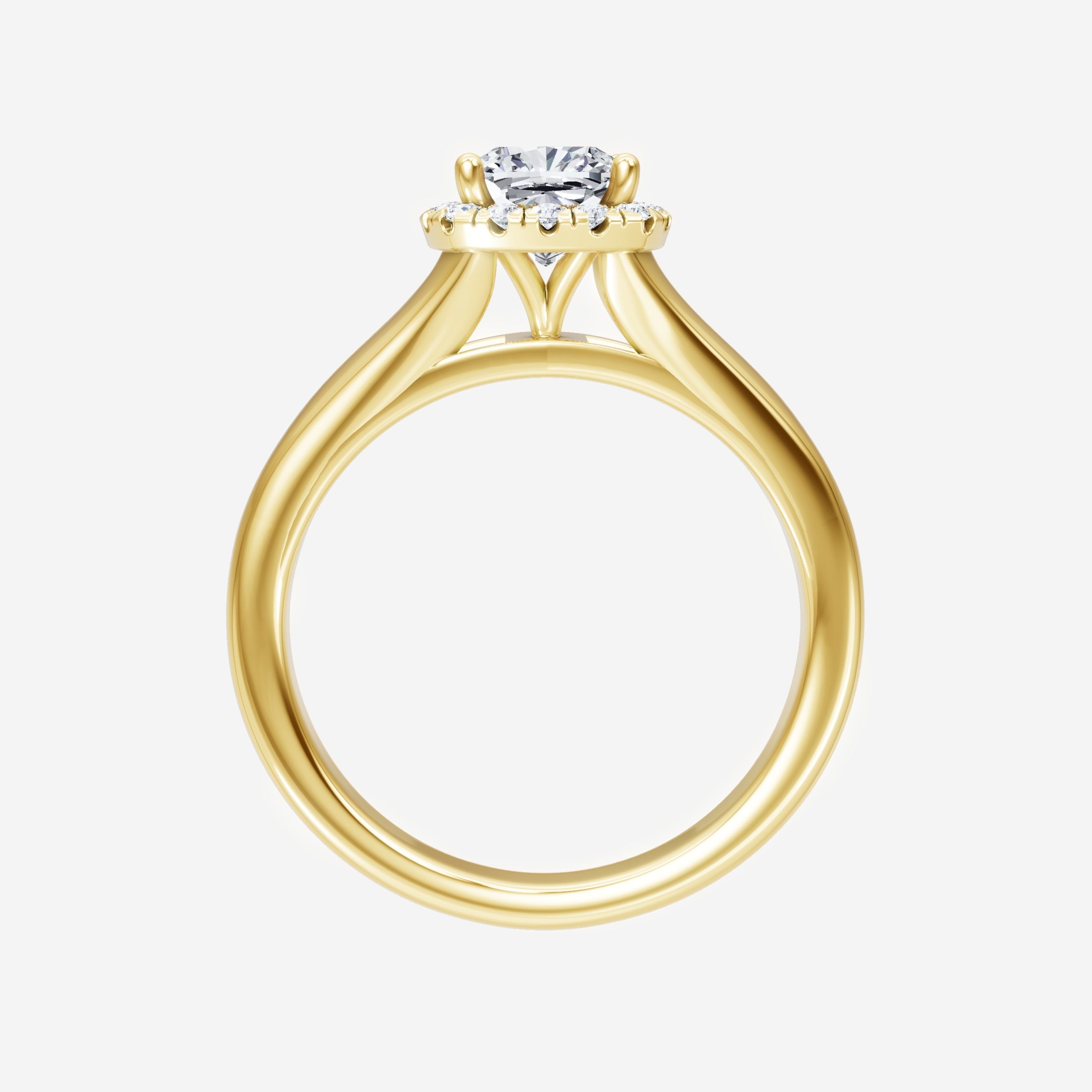 Cushion Shining Destiny Ring
