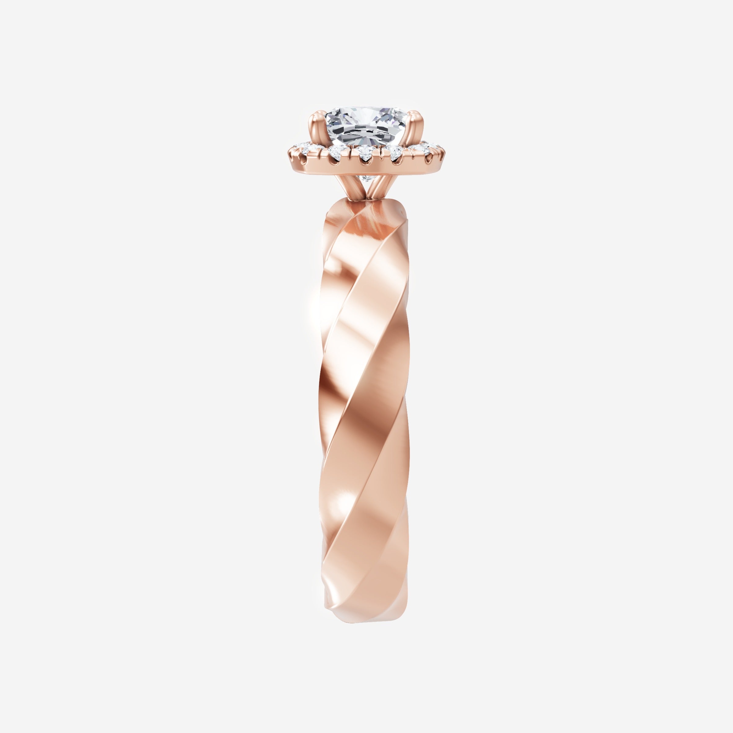 Cushion Shining Destiny Ring