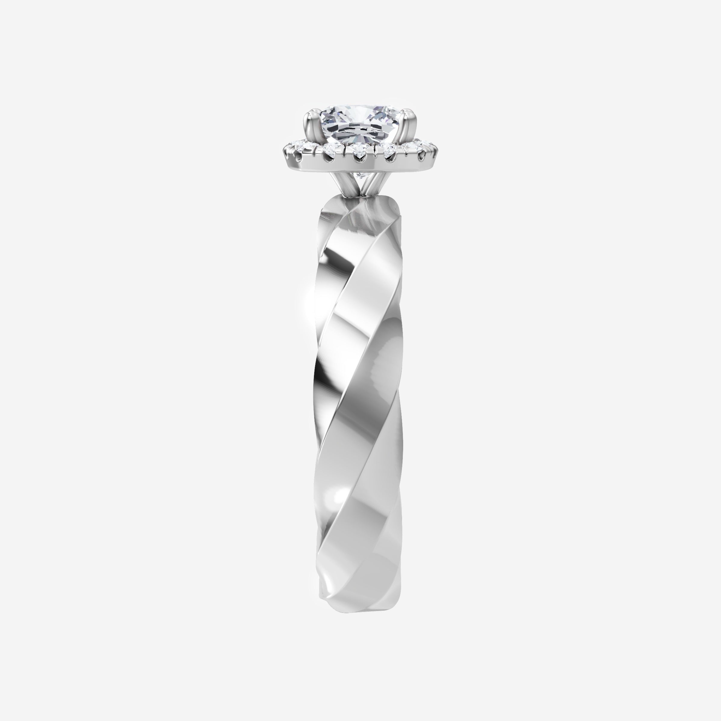 Cushion Shining Destiny Ring