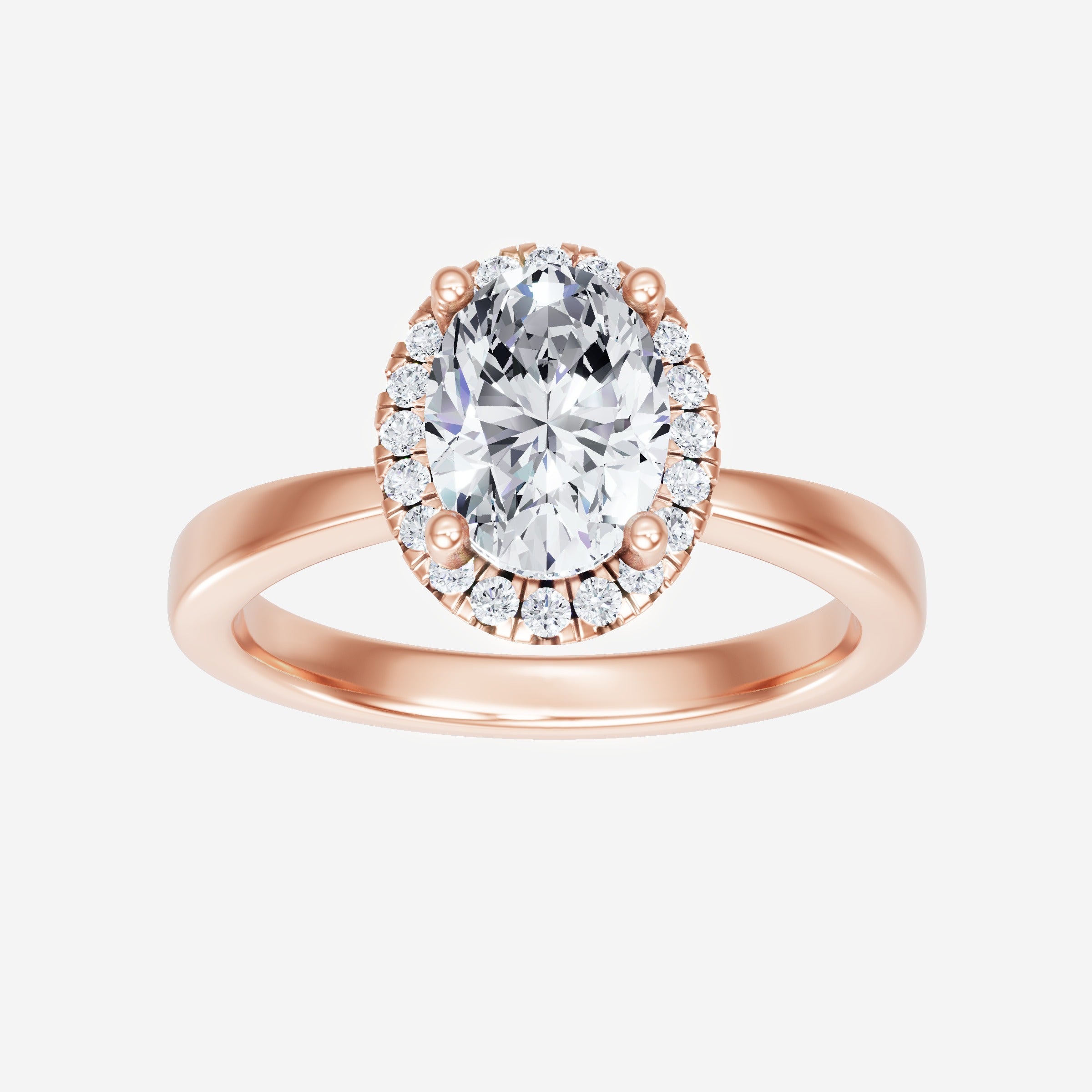 Oval Shining Destiny Ring