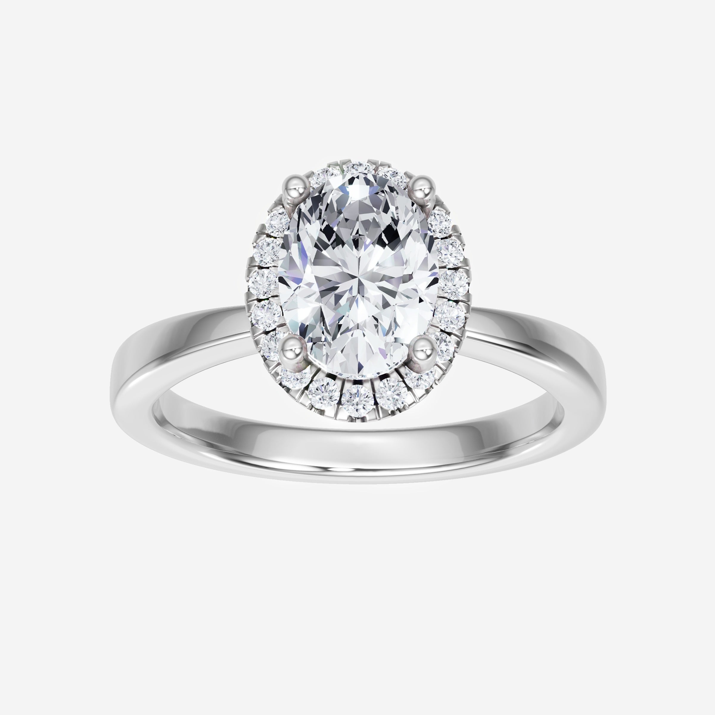 Oval Shining Destiny Ring