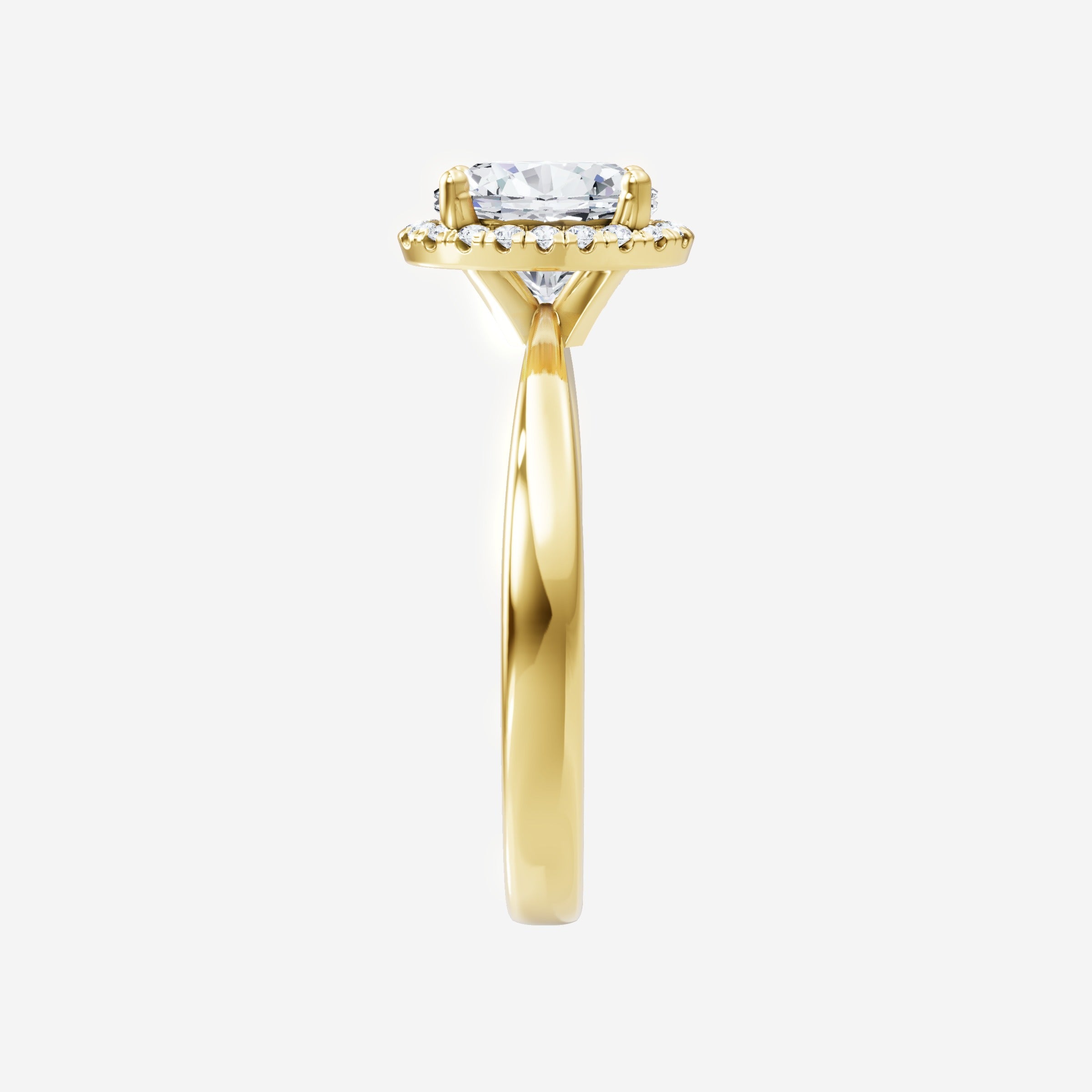 Oval Shining Destiny Ring