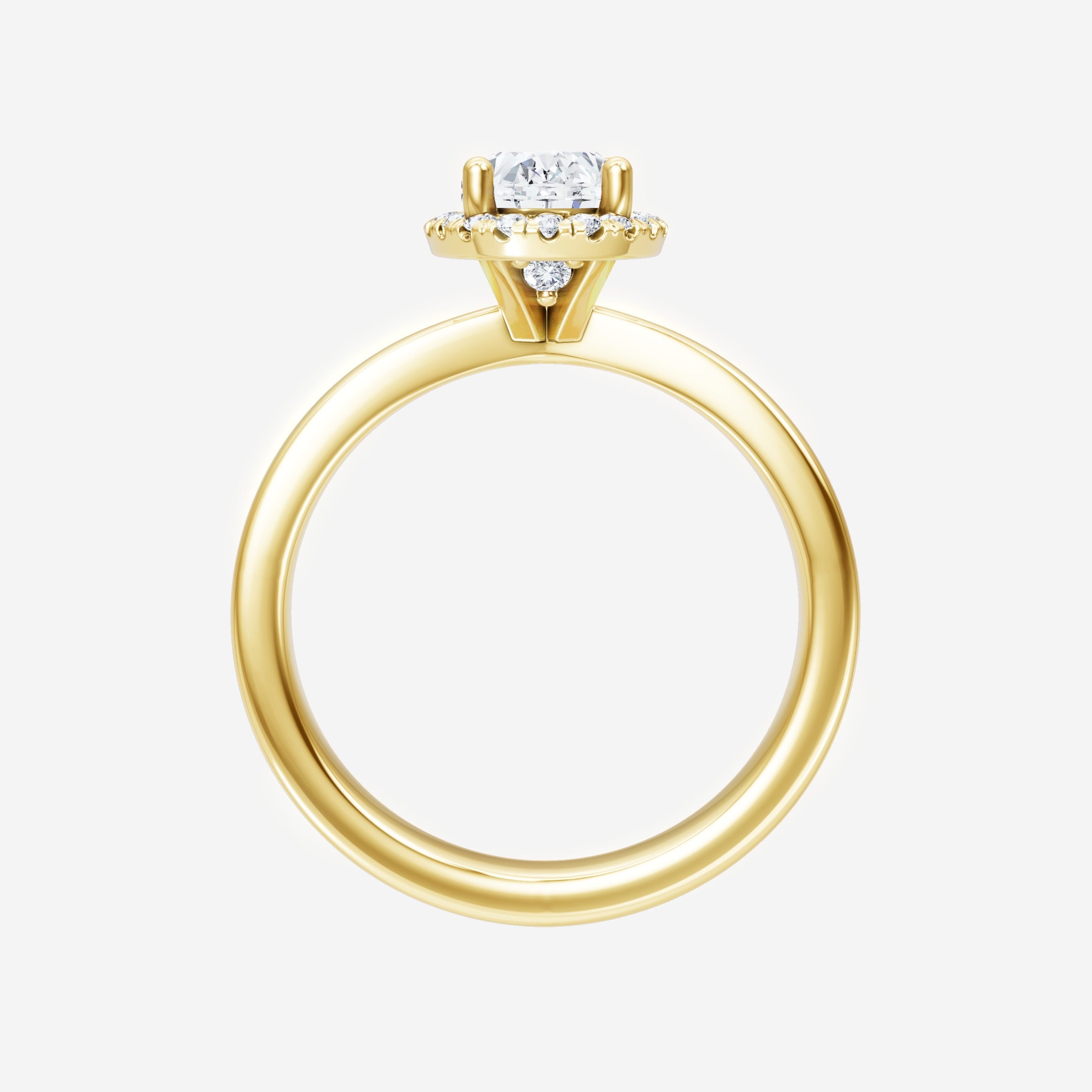 Oval Shining Destiny Ring