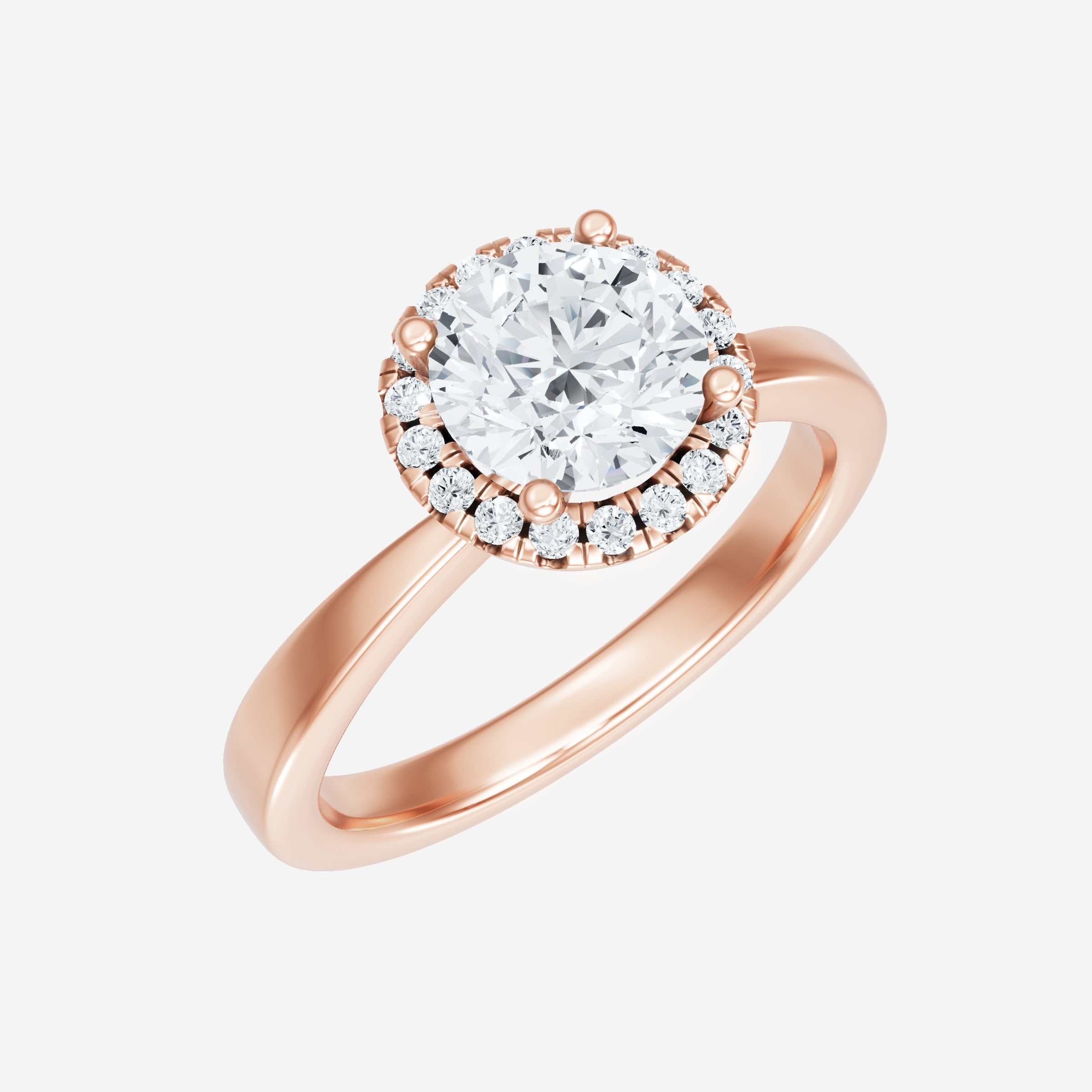 Round Shining Destiny Ring