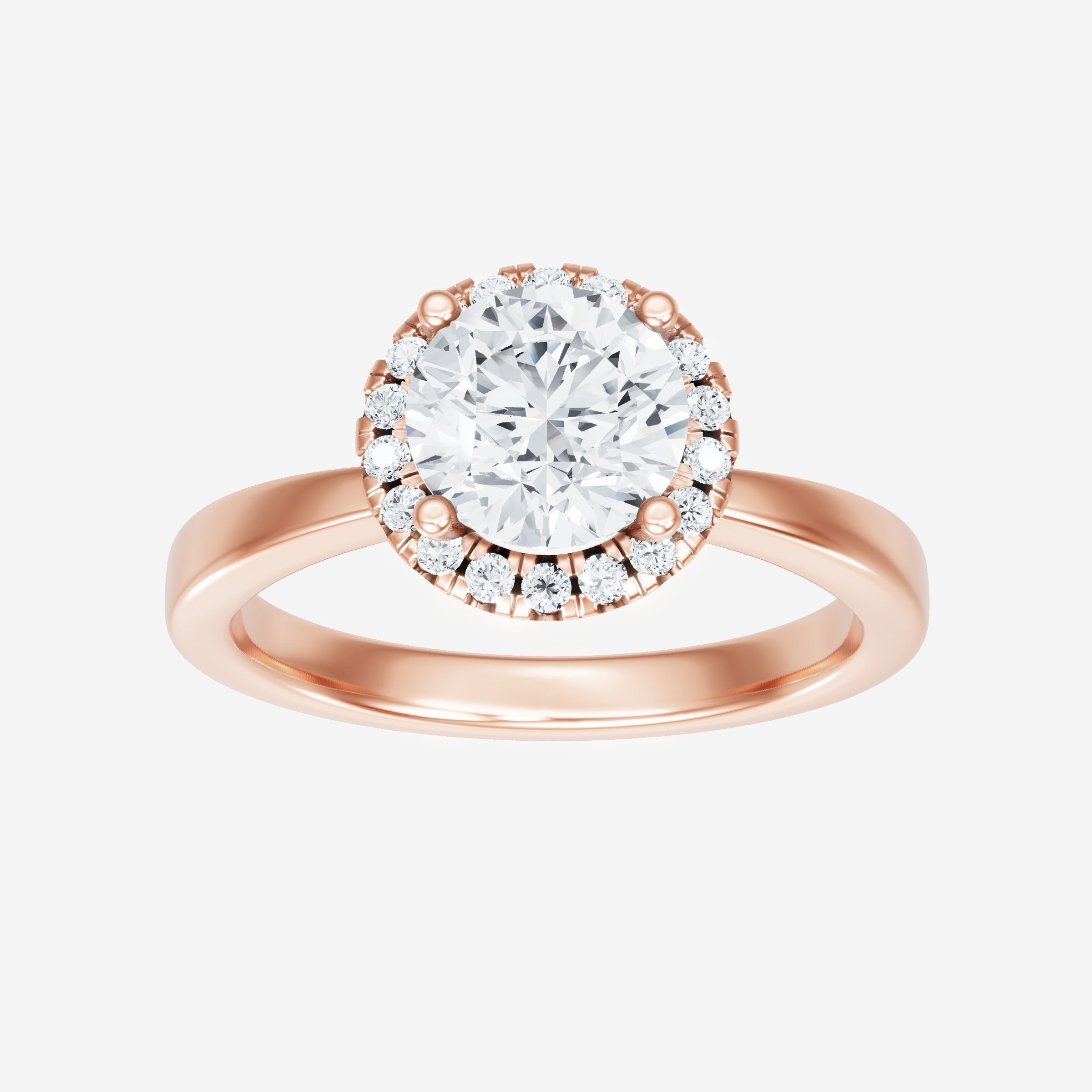 Round Shining Destiny Ring