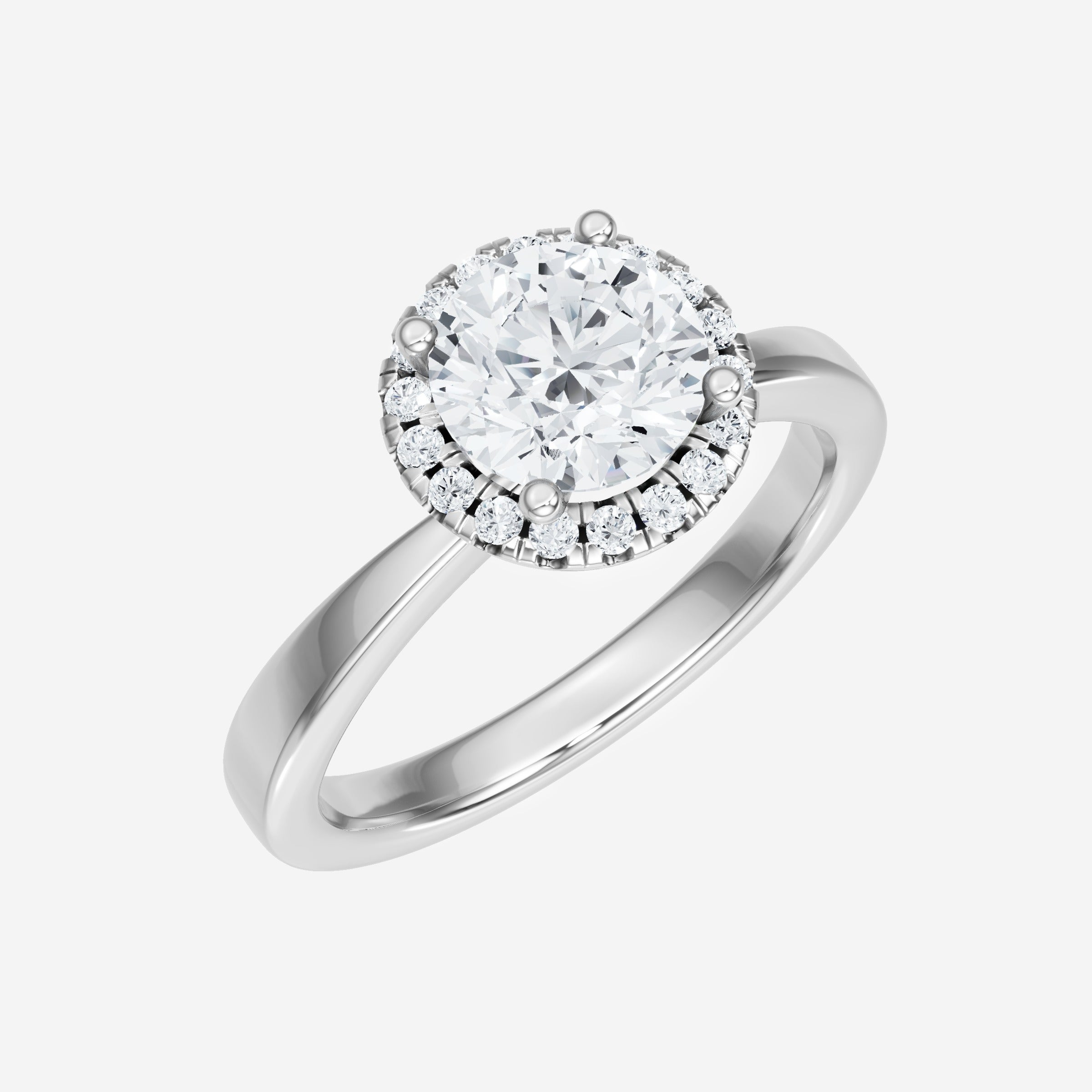 Round Shining Destiny Ring