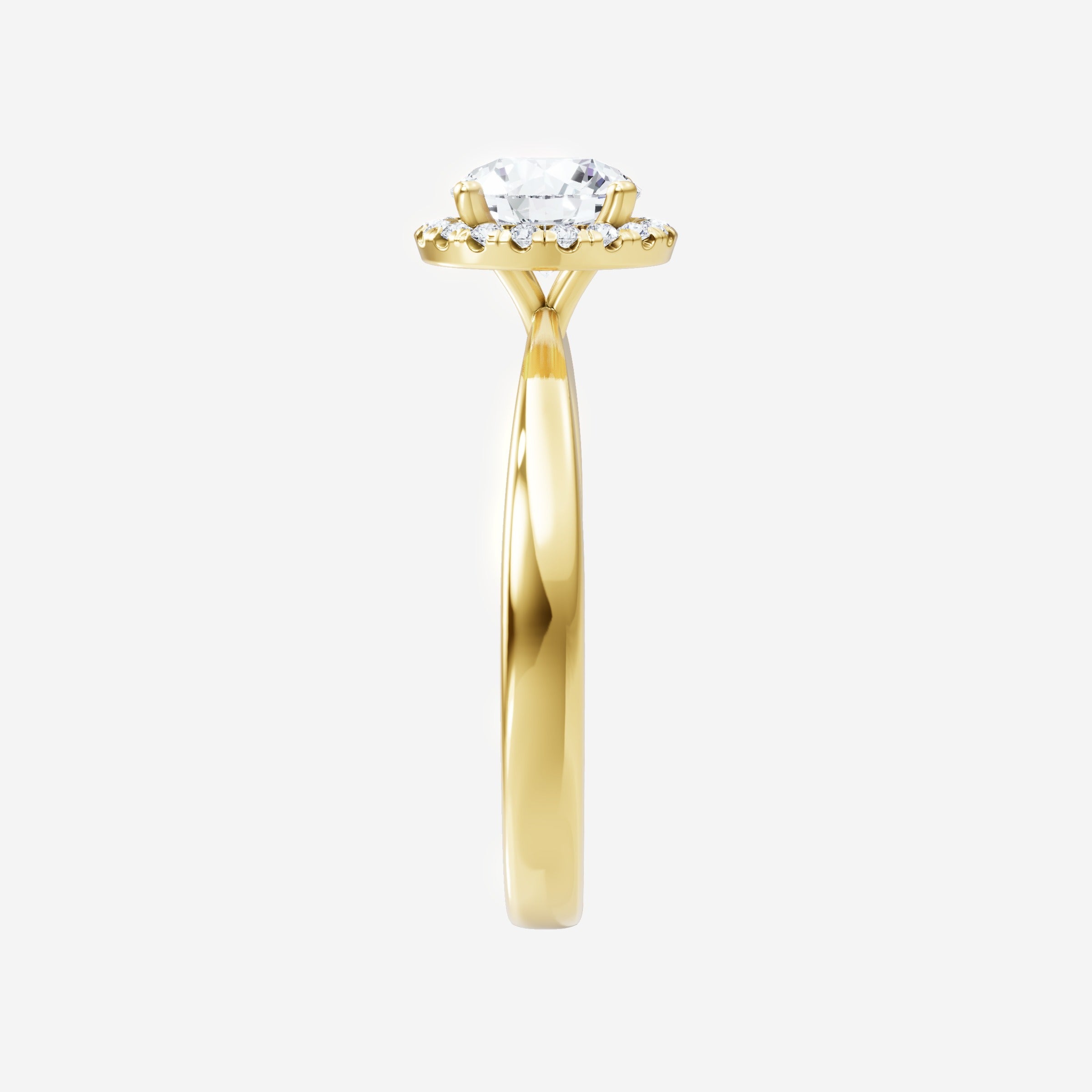 Round Shining Destiny Ring