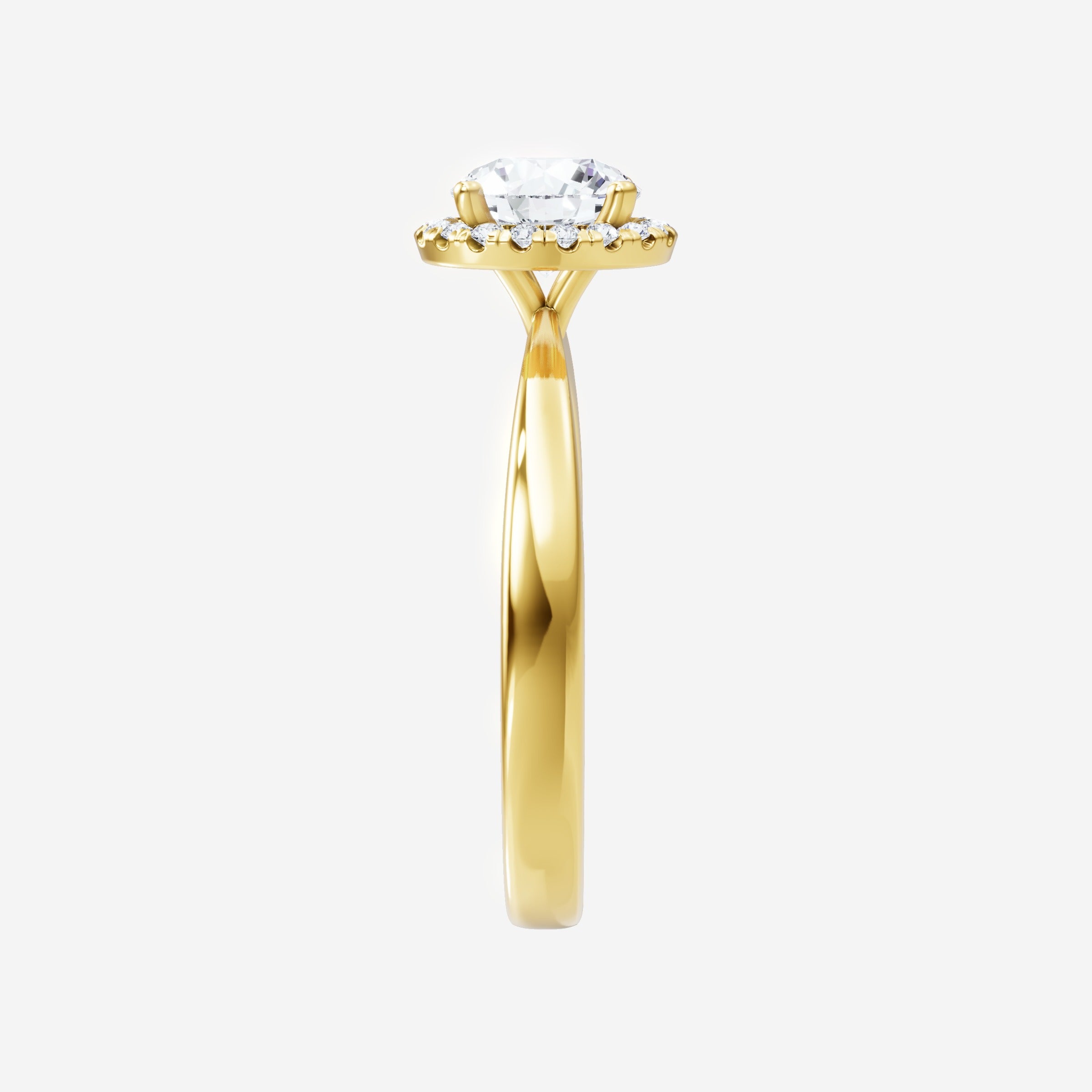 Round Shining Destiny Ring