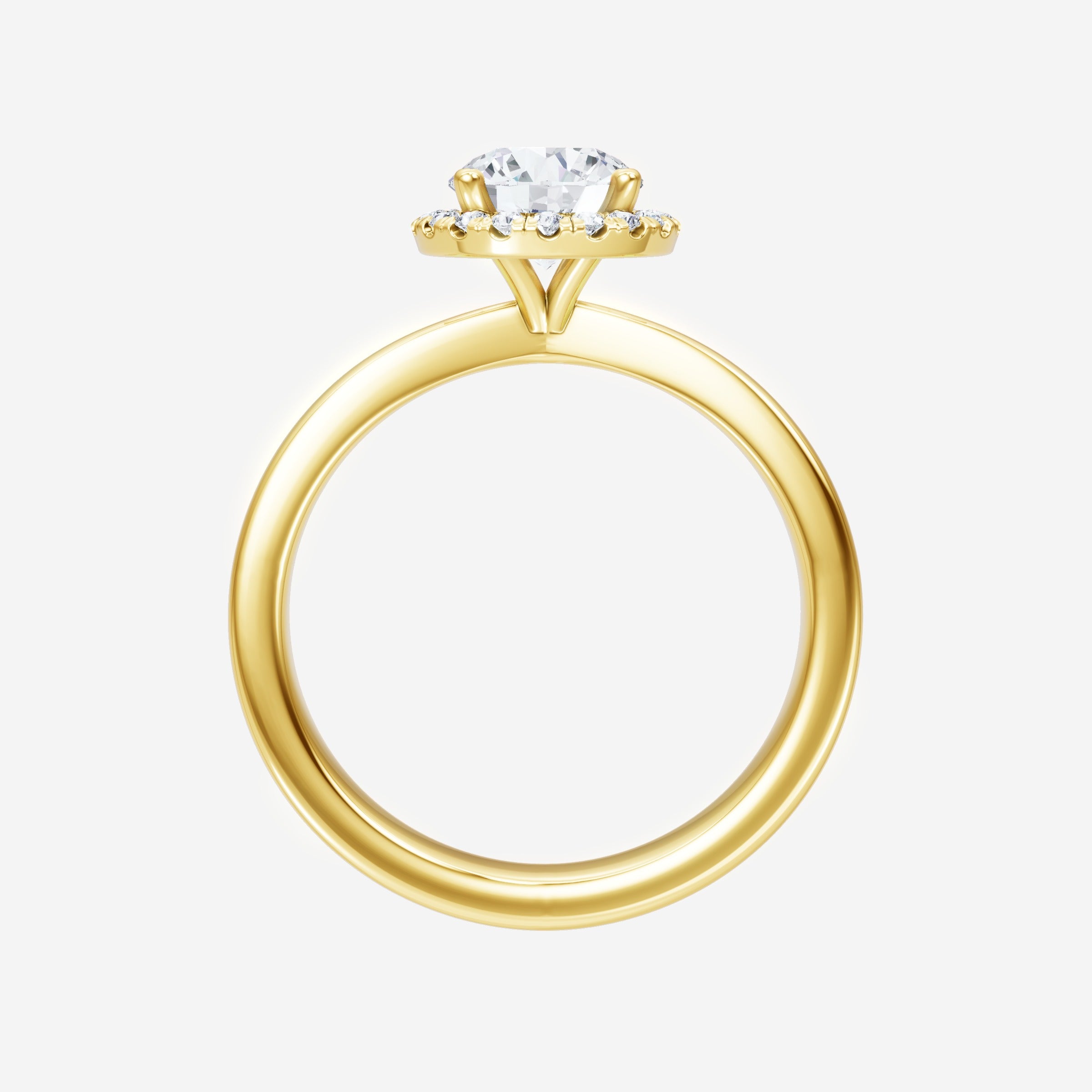 Round Shining Destiny Ring