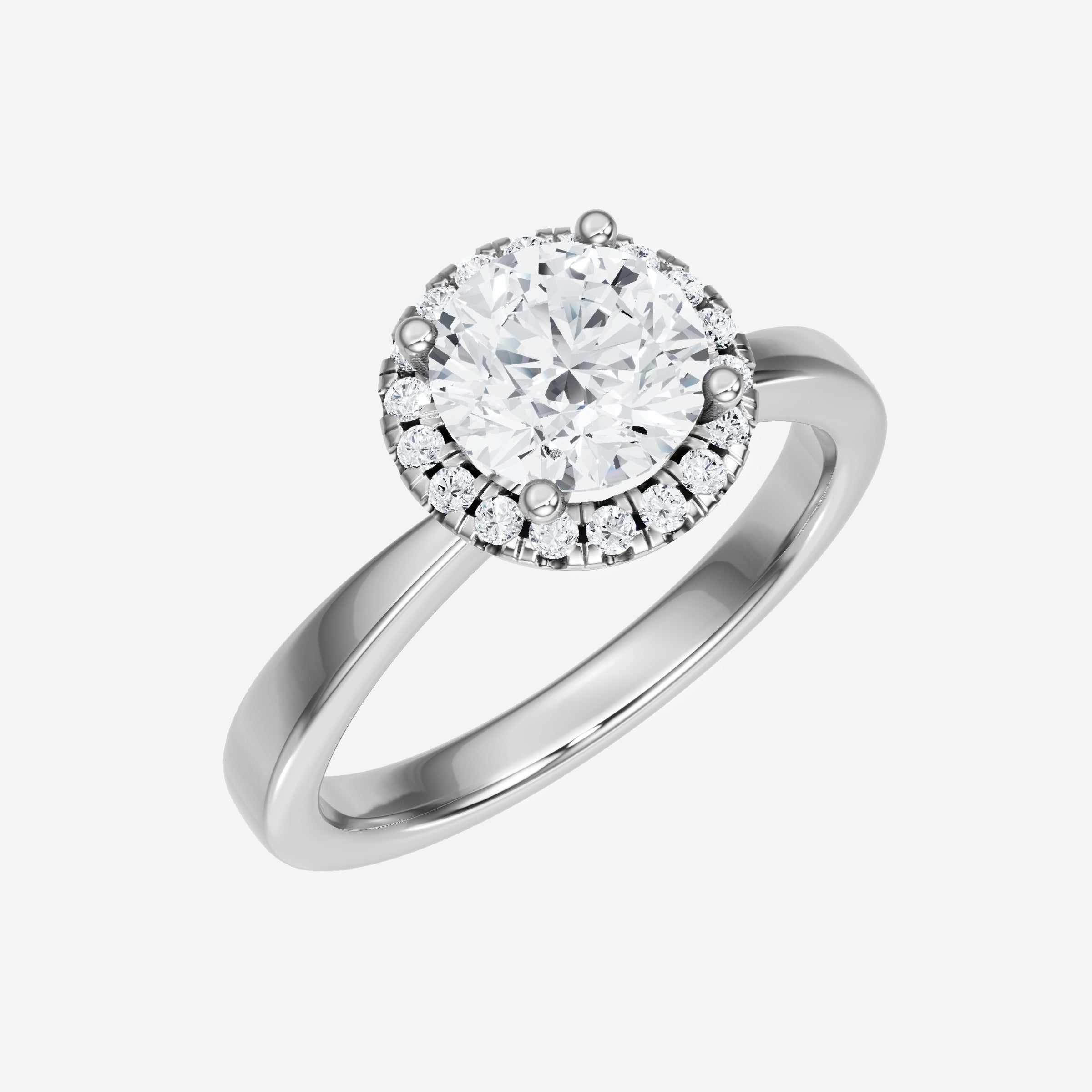 Round Shining Destiny Ring