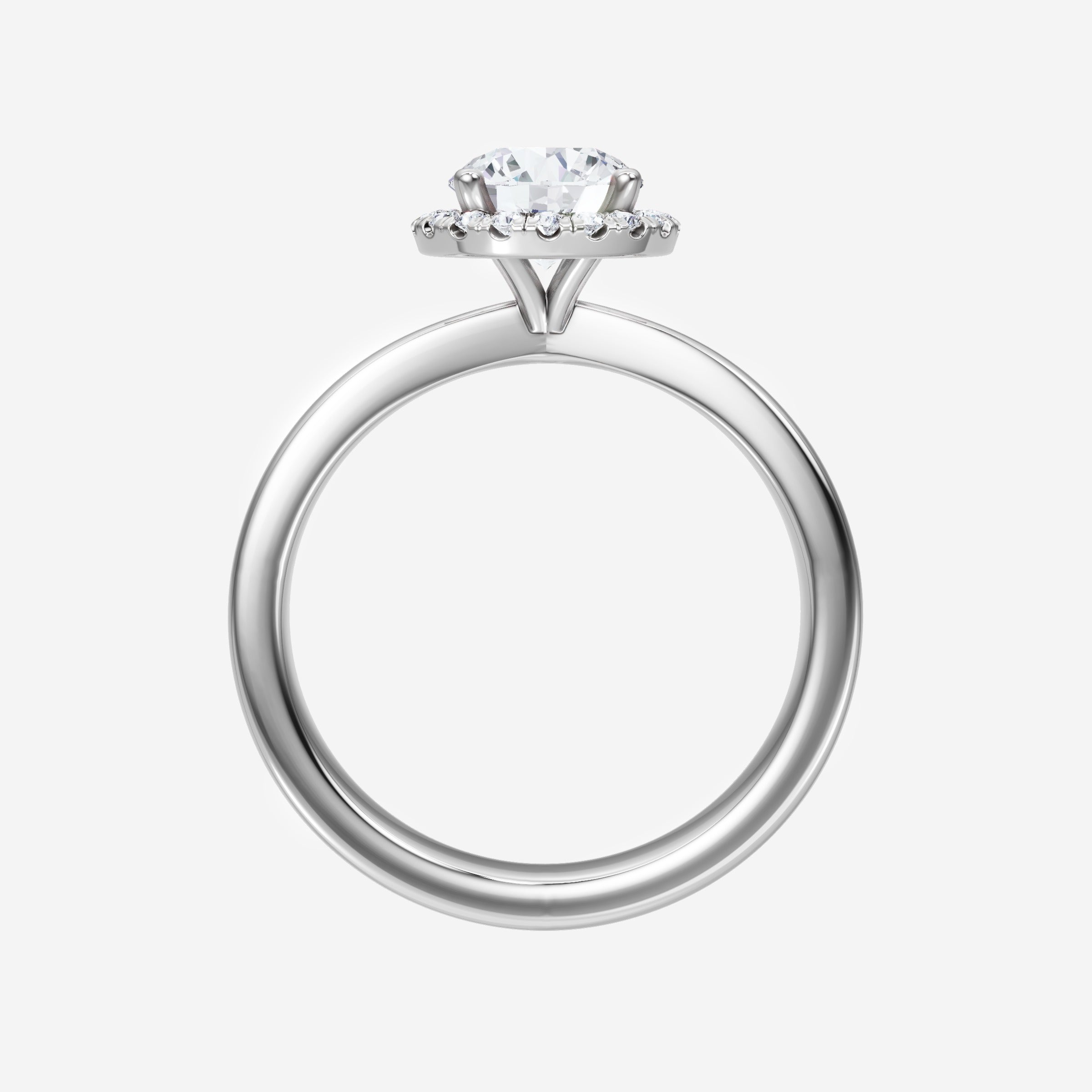 Round Shining Destiny Ring
