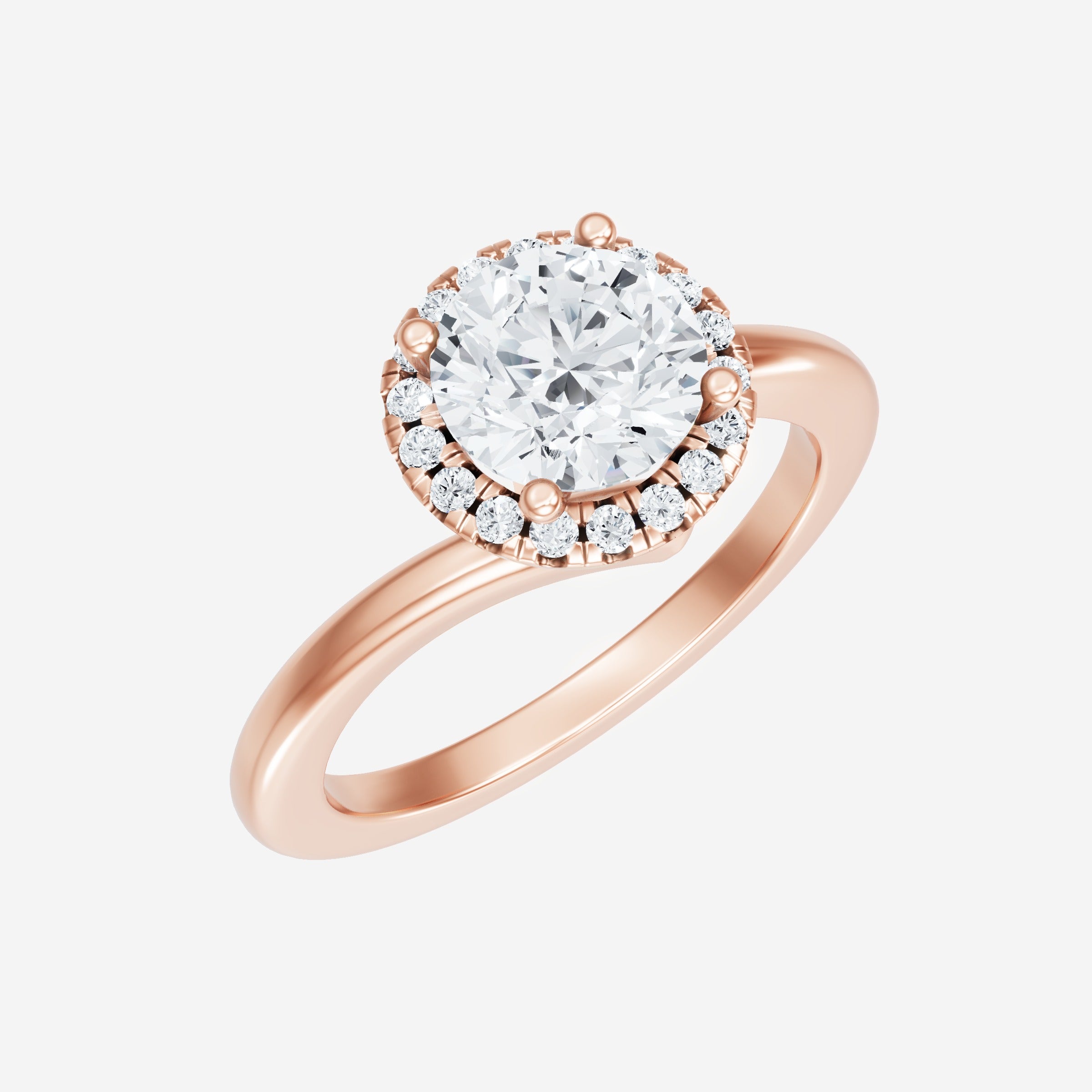 Round Shining Destiny Ring