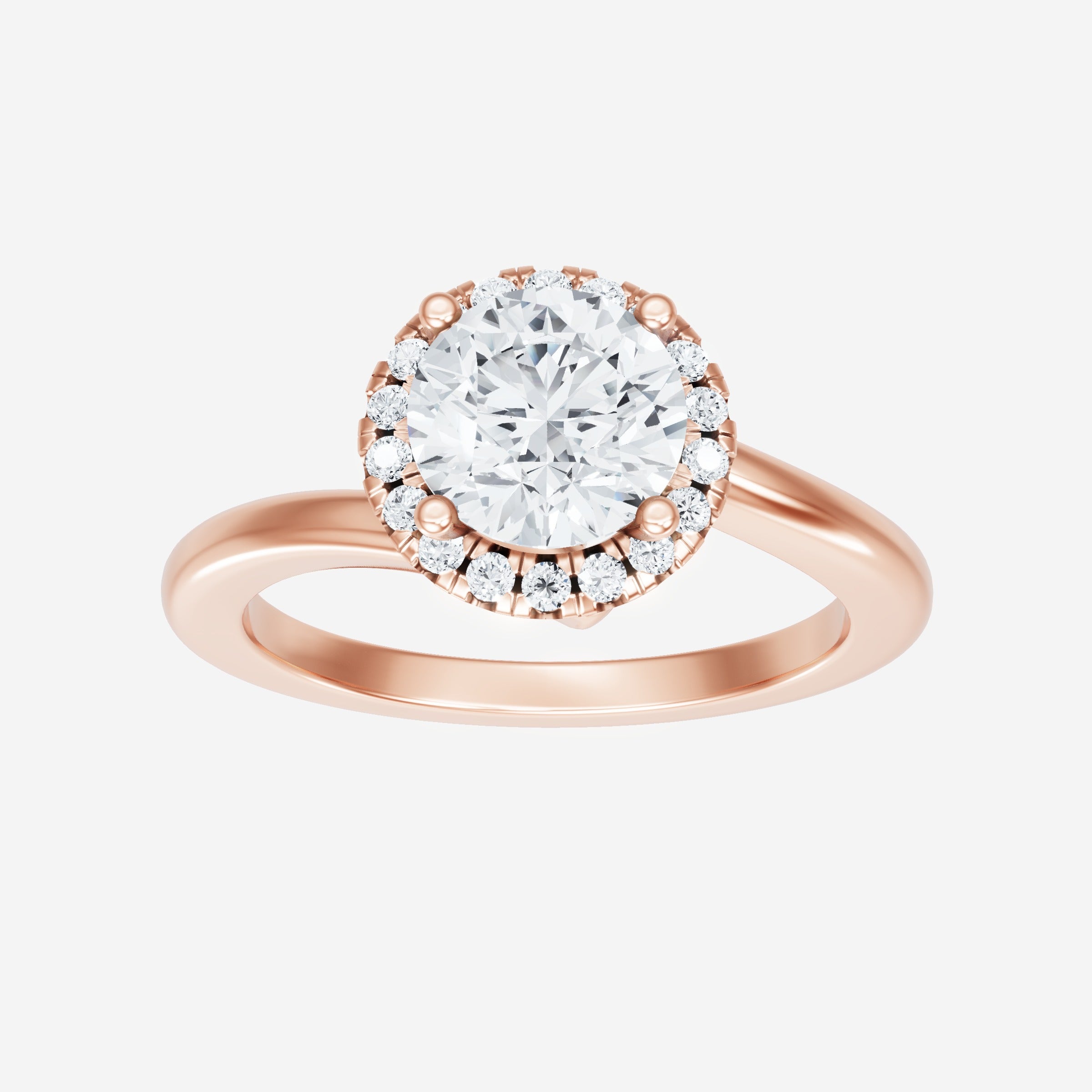 Round Shining Destiny Ring