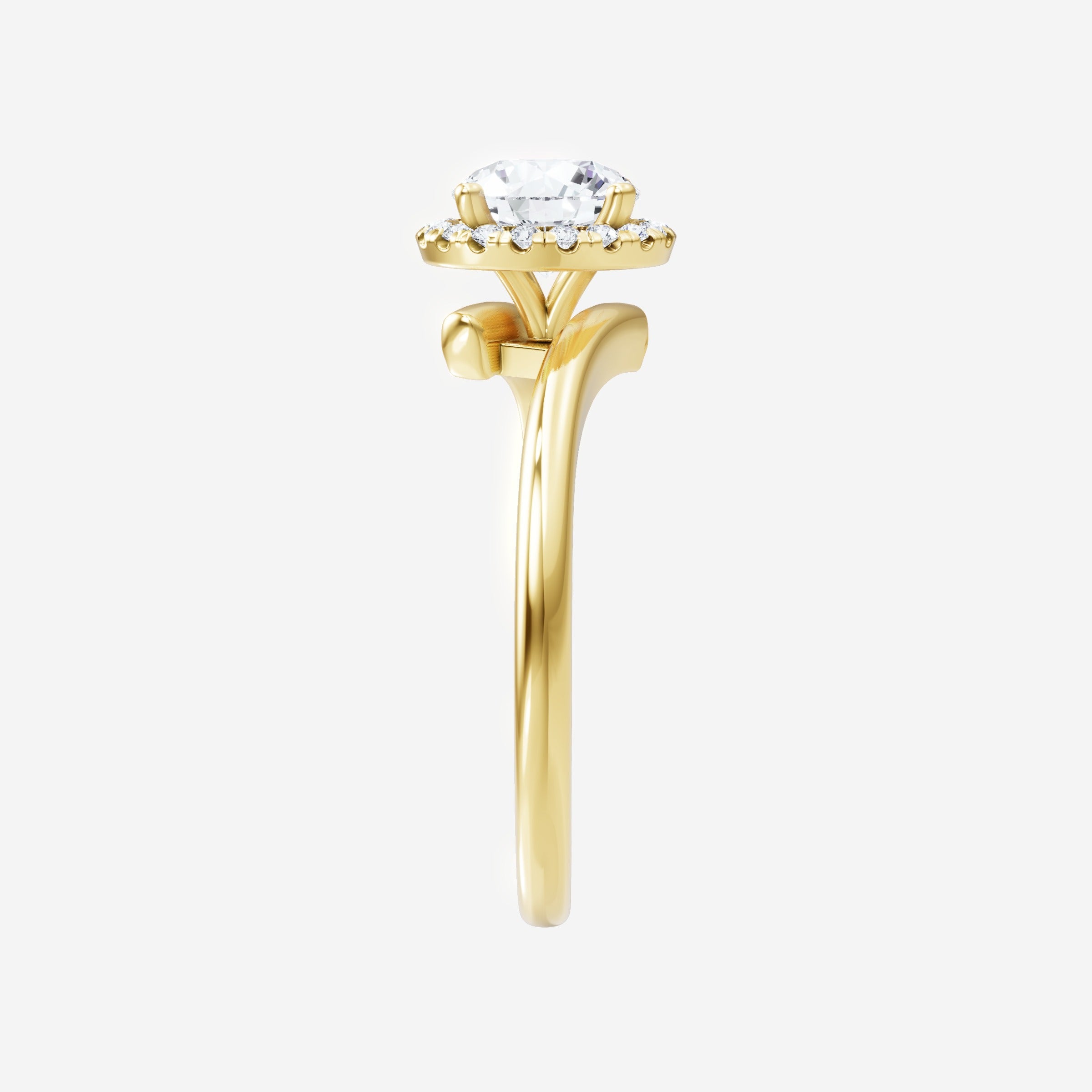 Round Shining Destiny Ring